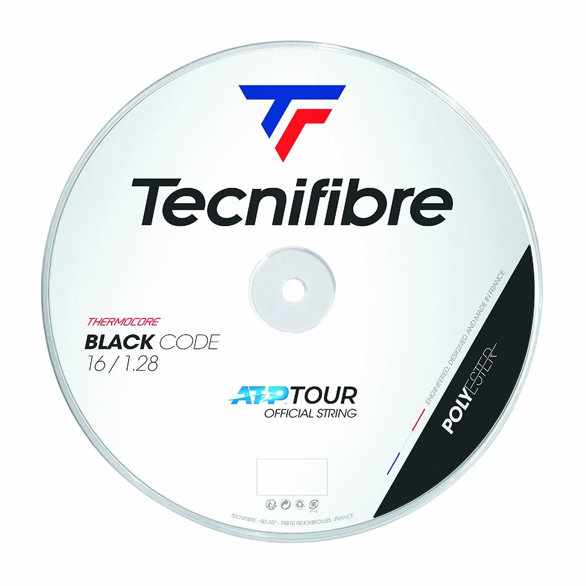 Tecnifibre Black Code Fire 200M Tennis Bobine Cordage Monofilament Orange