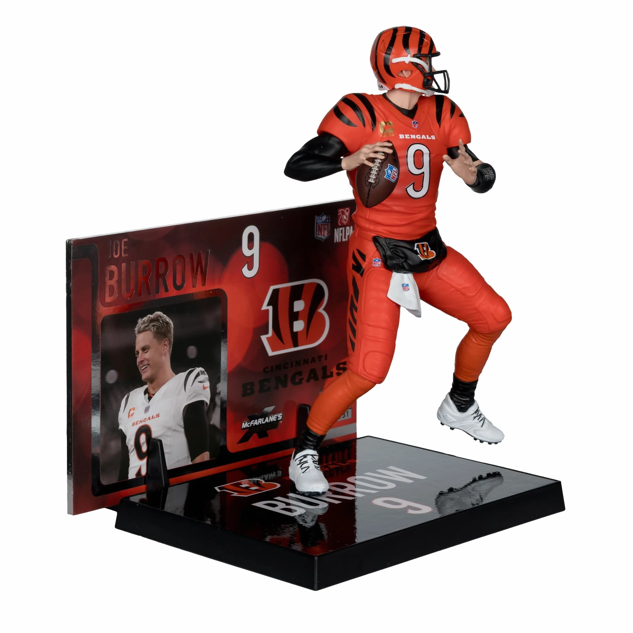 Joe Burrow (Cincinnati Bengals) NFL Figurine McFarlane 17,8 cm