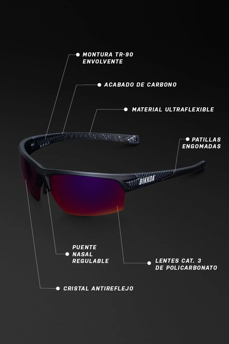 Lunettes de padel Goat Lentille violette