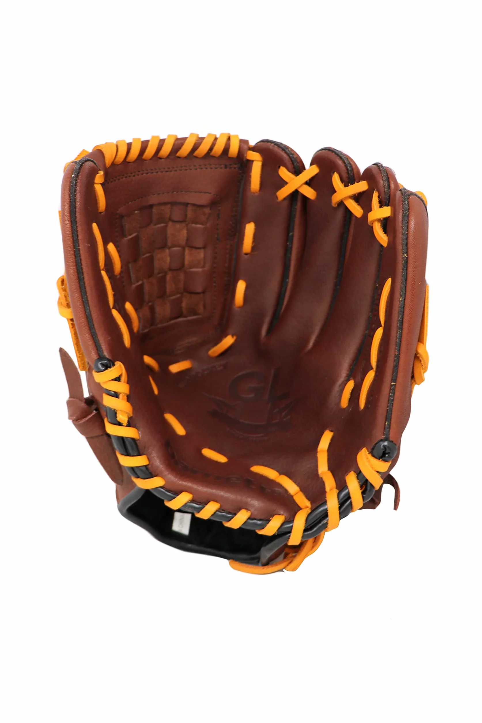 Barnett GL-120 Gant de baseball de compétition en cuir véritable, Outfield, 30,5 cm, marron