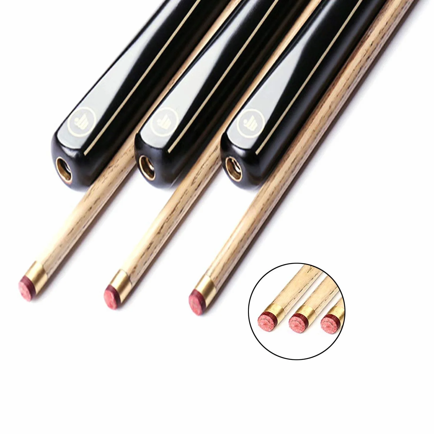 AONETIGER Queue de Billard 145 cm Embout 9.7mm 3 Pièces Professionnel Snooker Cue avec Extensions et 3/4 Tube/Étui Rigide Choisir