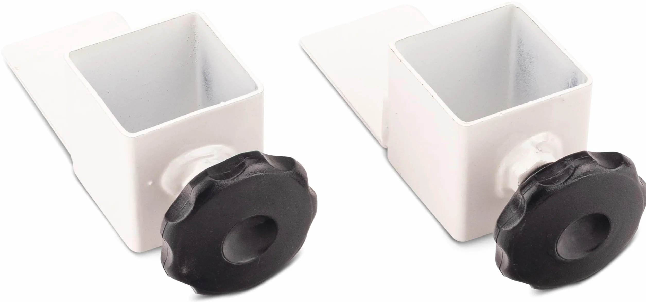 Haest Paire de Taquets pour Poteaux de Saut en Hauteur 40 x 40 mm