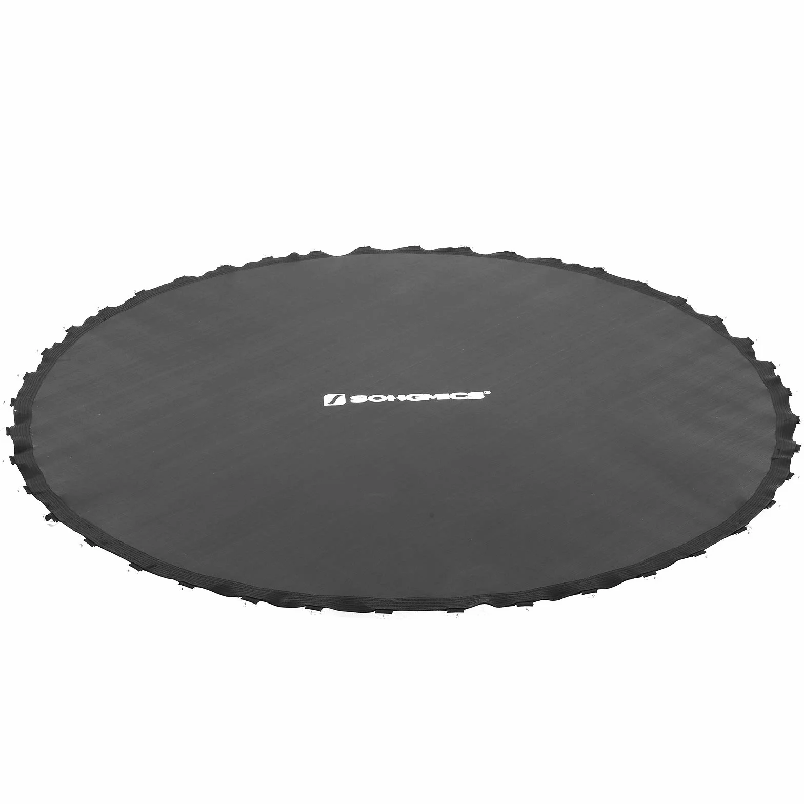 SONGMICS Tapis de Saut pour Trampoline (Ø 244, 305, 366 cm, Tapis de Saut, Accessoire de Trampoline, Rechange), Couleur Noire