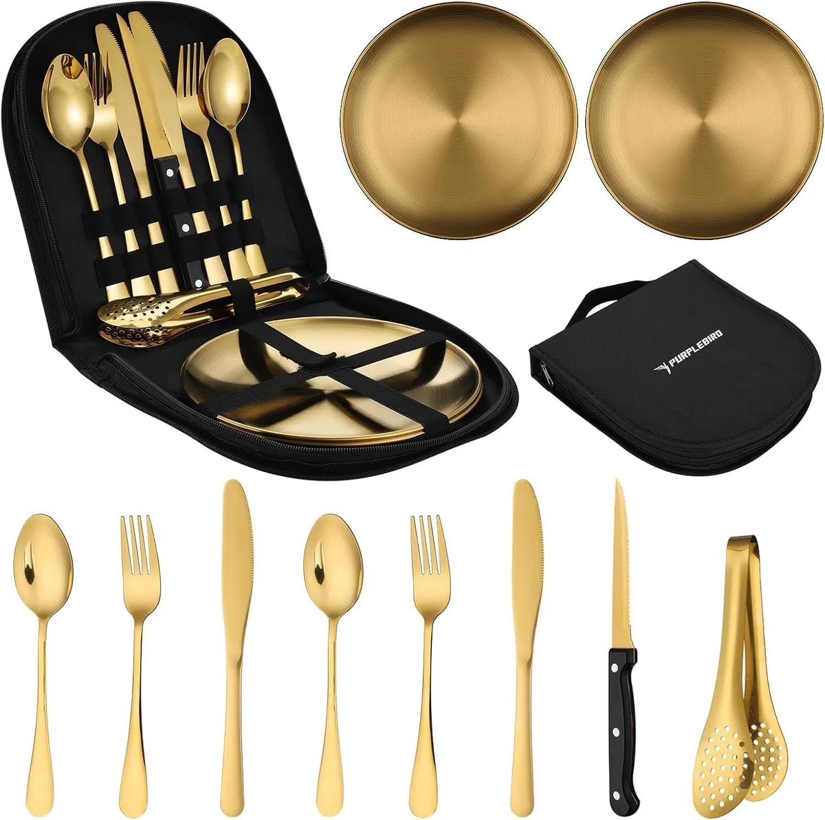 PURPLEBlRD Set de Couverts