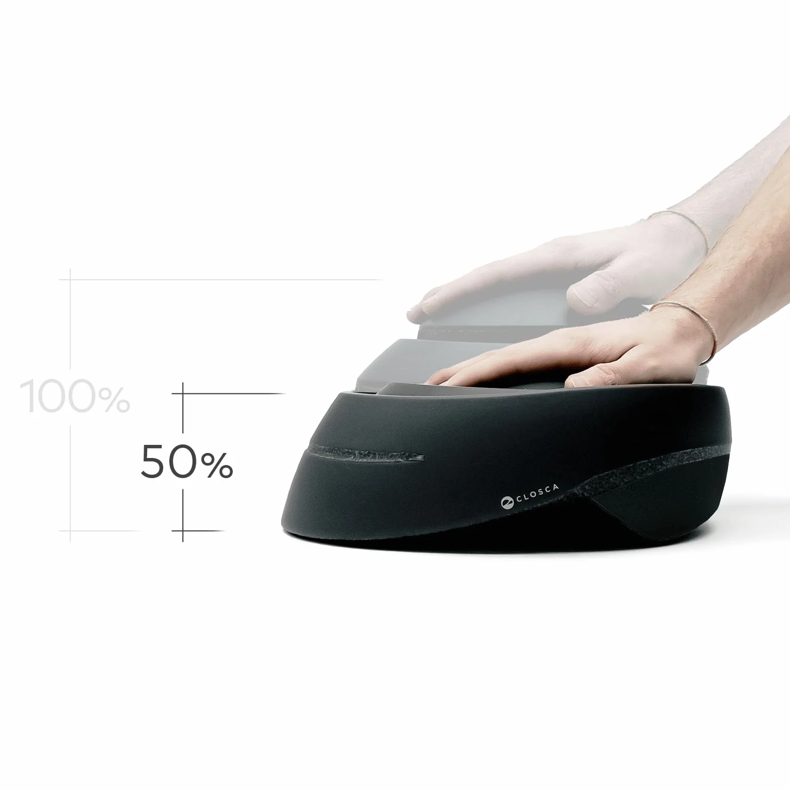 CLOSCA. Casque vélo Pliable Adulte pour vélo et Trottinette électrique. Léger, Compact et homologué CE. Design Urbain Unisexe pour Homme et Femme. Casque vélo Ville et Cyclisme