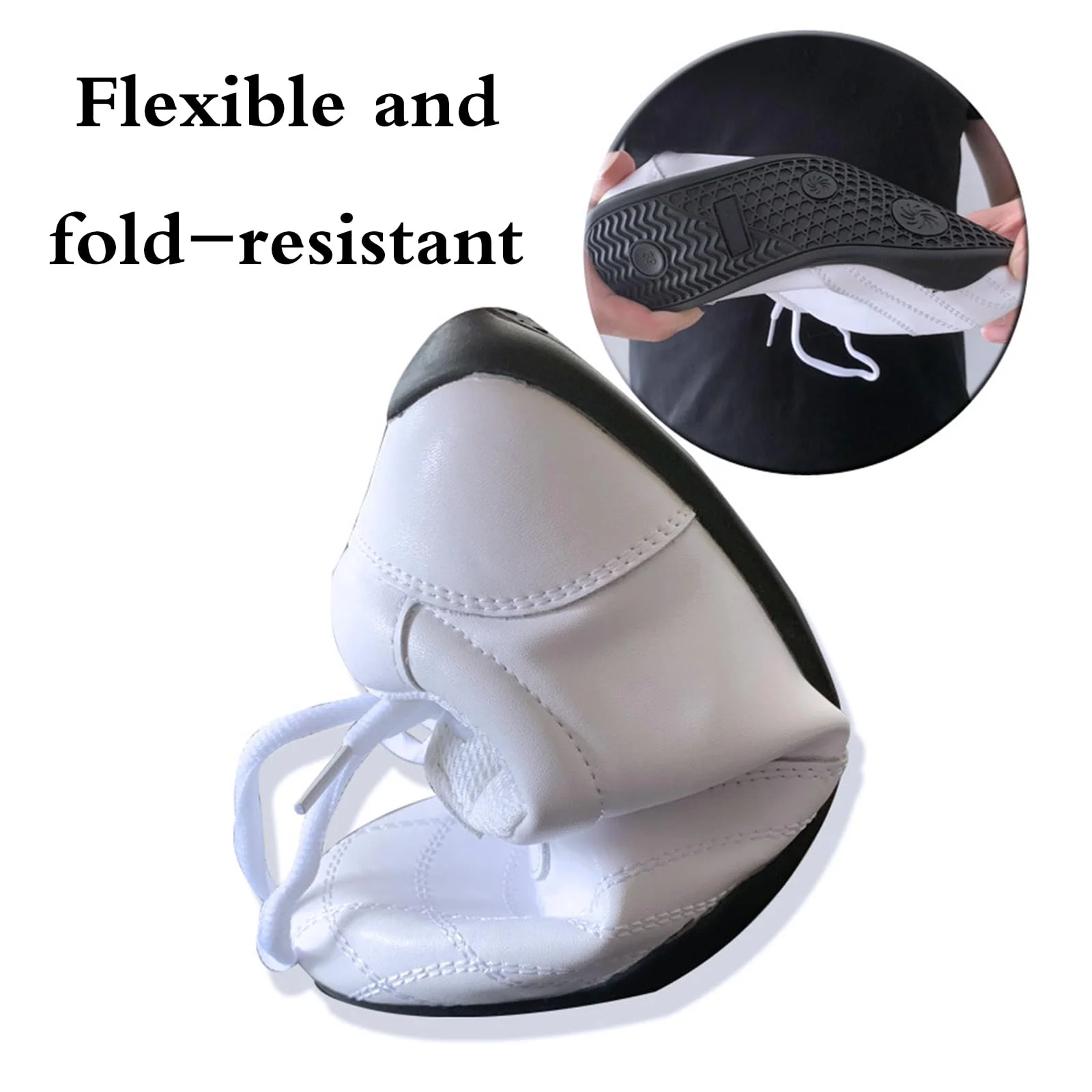 Taichi Arts Martiaux Chaussures DéContractéEs,Pantoufles Style Chinois Kung Fu,Hommes Taichi Chaussures,Cuir,Unisexe,AntidéRapant,Doux Et RéSistant à l'usure,pour TaïChi Kong Fu