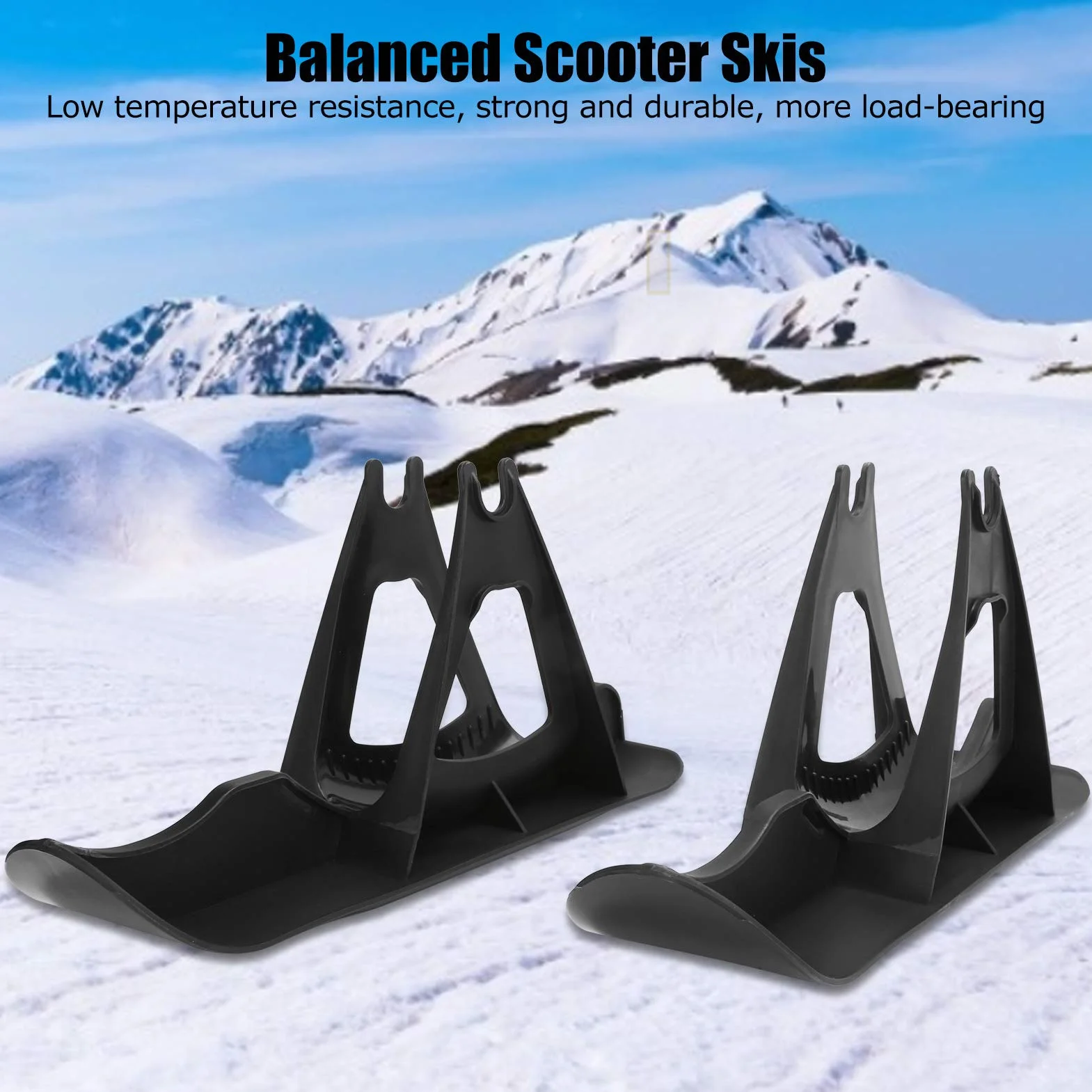 Kit de patins à neige pour scooter et vélo, snowboard