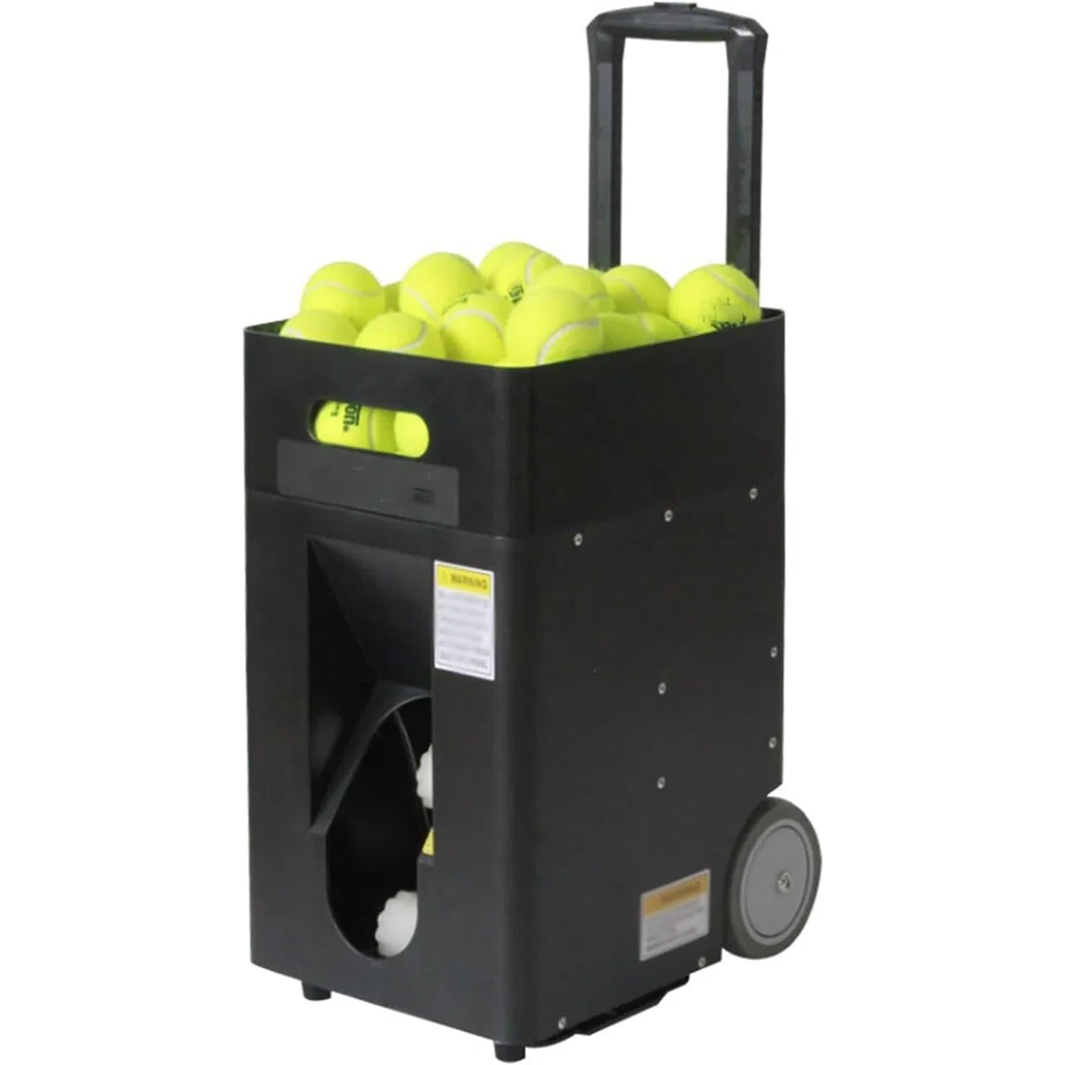 Machine De Balle De Tennis Portable, Machine D'entraînement/Lanceur/équipement pour La Pratique Quotidienne, Angle De Lancement Réglable, 50 Balles, pour Débutants, Entraînement en Solo