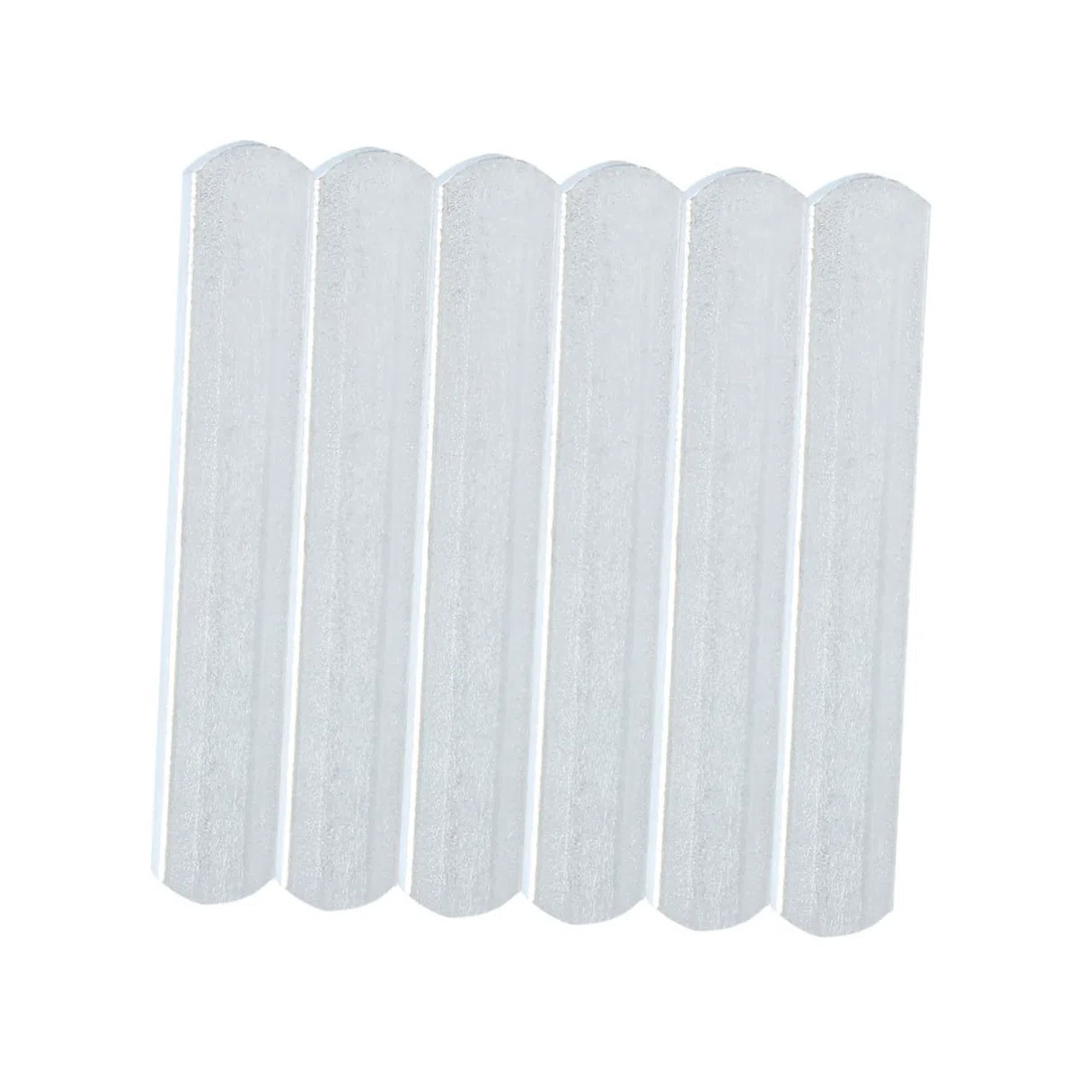 VICASKY Plaques D'acier Lestées 6pcs pour Entraînement Fitness à Domicile, Barre de Musculation Pratique en Acier Argenté, Améliore la Performance Sportive