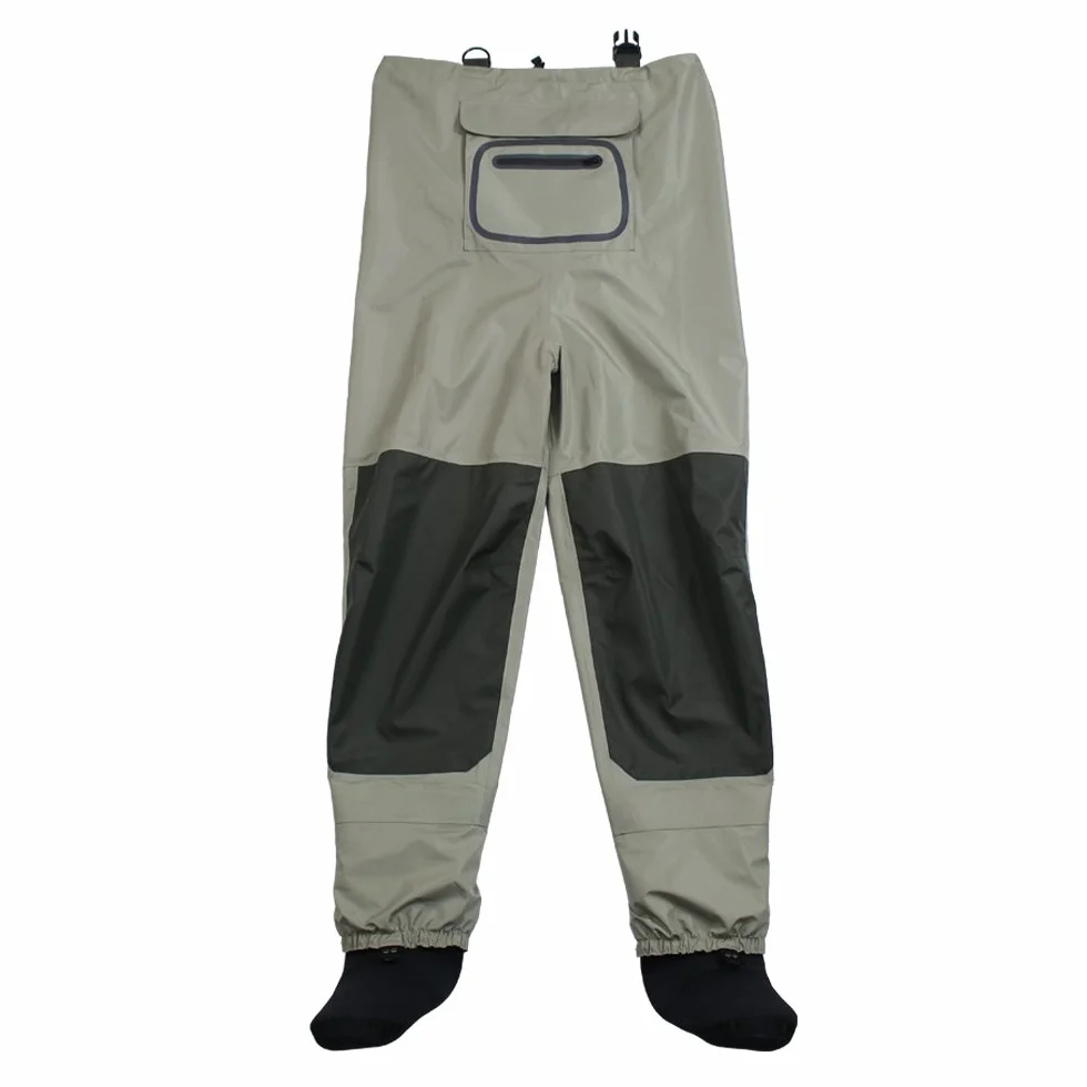 Kylebooker Pêche à la Mouche Stockingfoot Waders Poitrine Chaussants Abordable Respirable Poitrine Respirantes Imperméables à l'eau