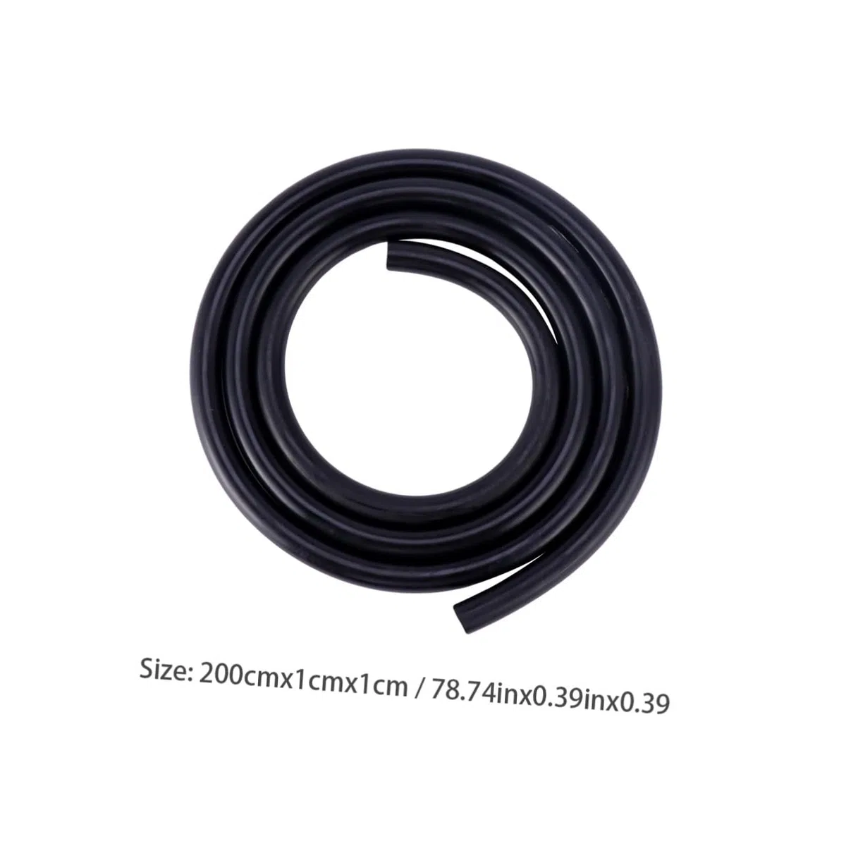 iplusmile Tube Remplacement de Plongée Élastique en Latex Naturel 3x16mm Noir Accessoire Léger pour Chasse sous-Marine