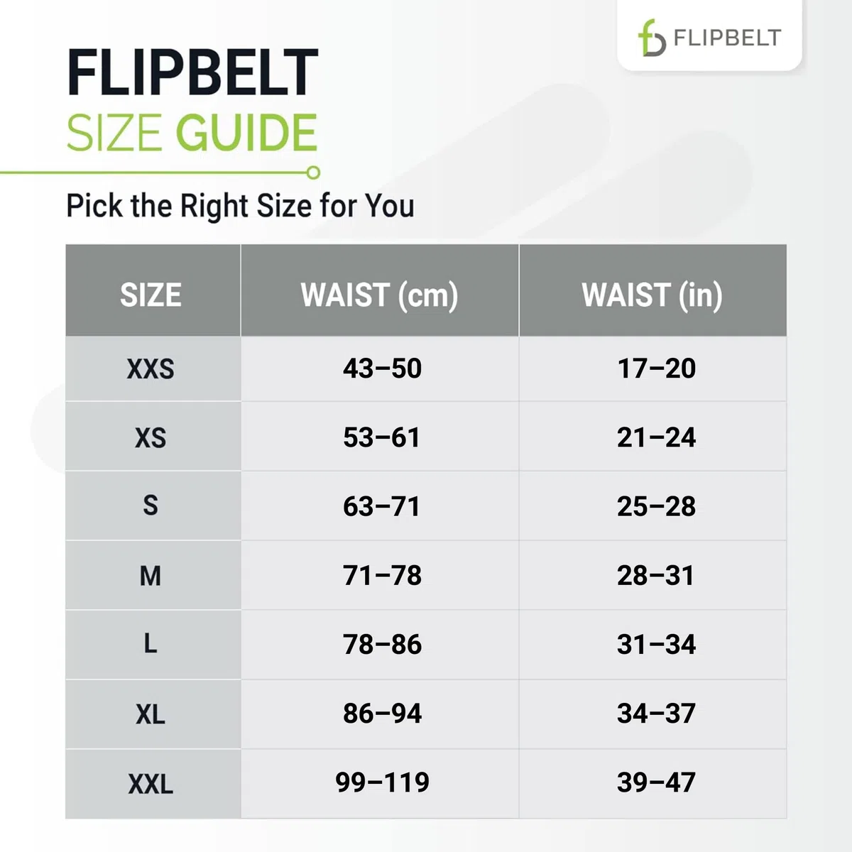 FlipBelt Elite - Ceinture Tubulaire légère pour téléphone et Course à Pied, Entreprise américaine