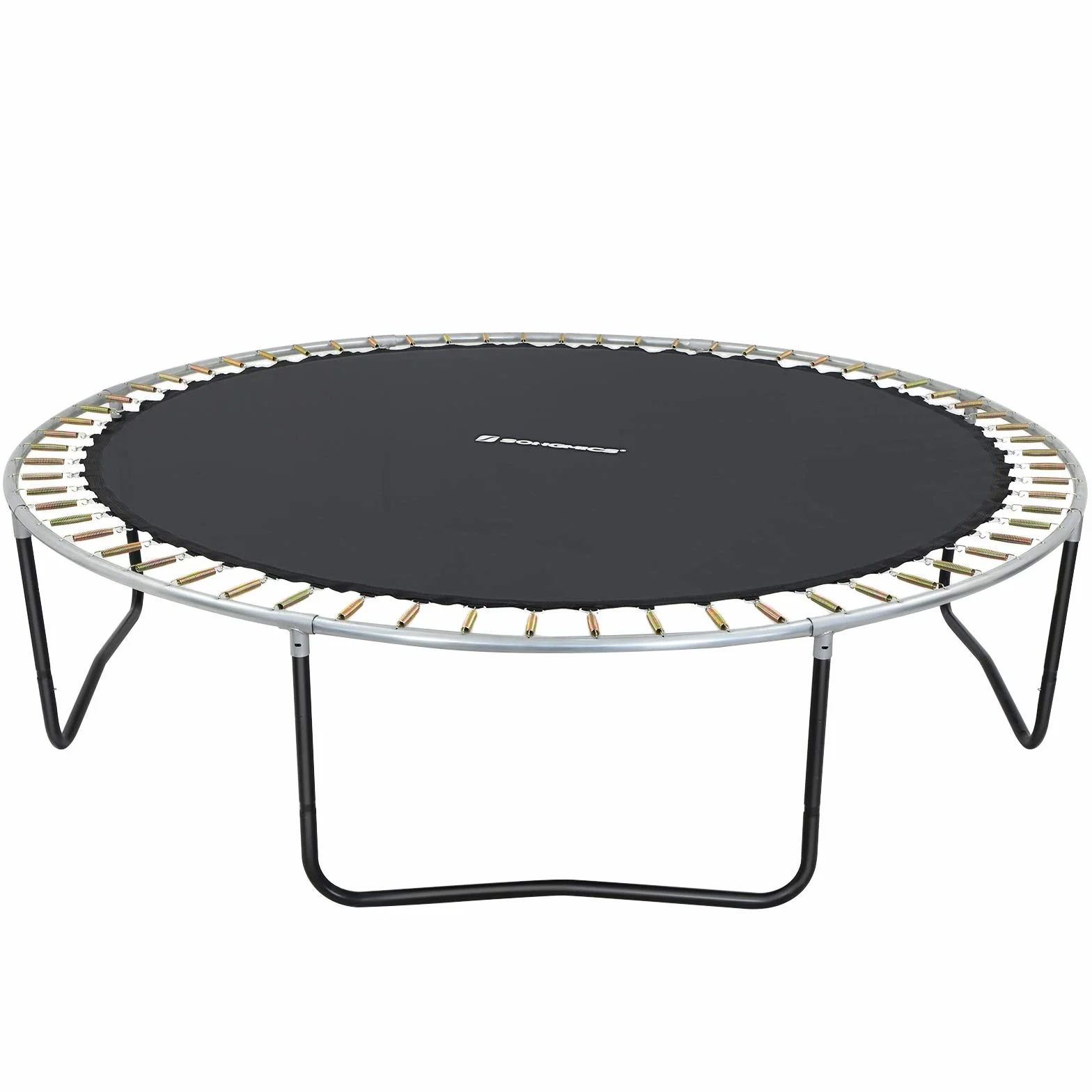 SONGMICS Tapis de Saut pour Trampoline (Ø 244, 305, 366 cm, Tapis de Saut, Accessoire de Trampoline, Rechange), Couleur Noire