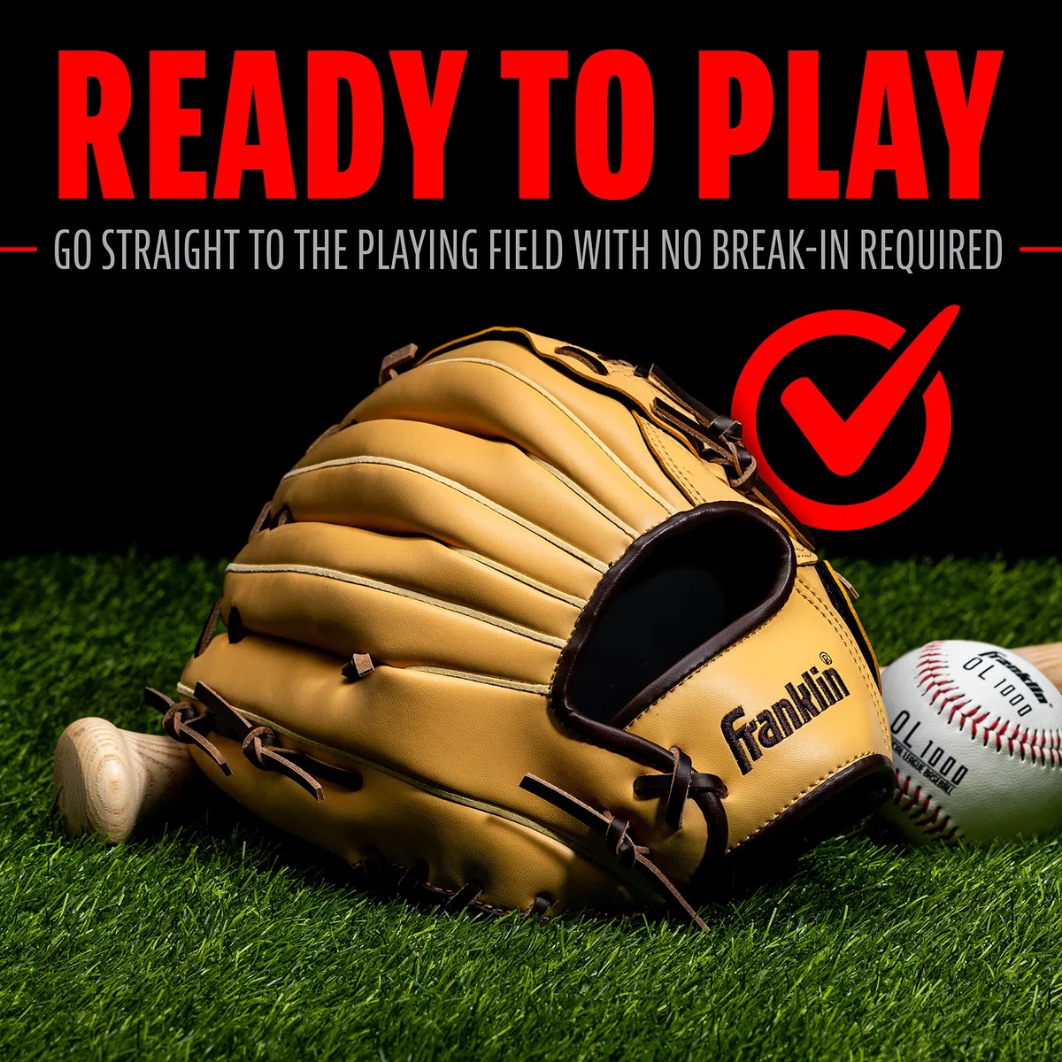 Franklin Sports - Gant de Baseball et Softball - Field Master - Gant de Baseball et Softball