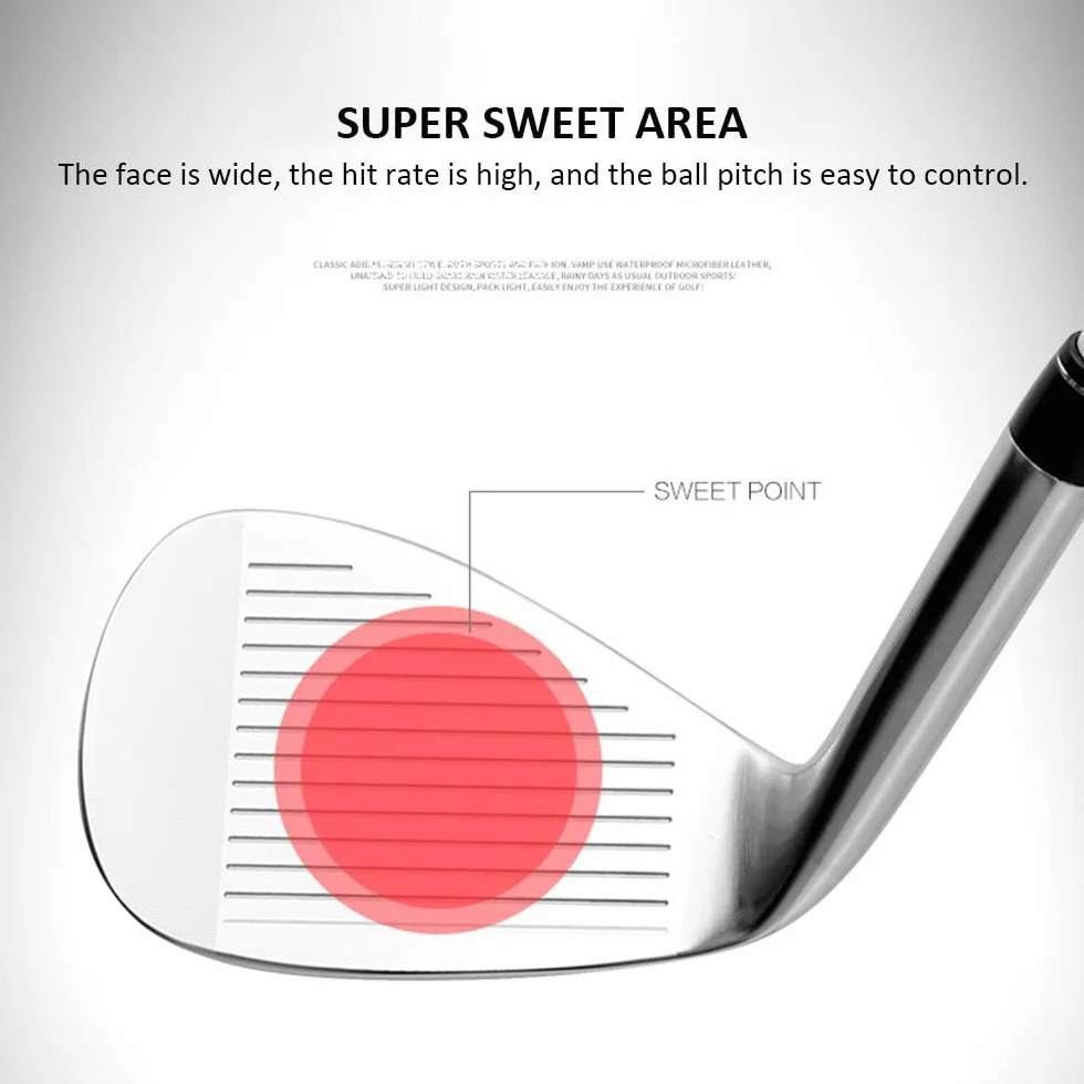 Perfect Golf Wedges Game – 50/52/54/56/58/60/62/64 degrés Golf Wedges Sand Wedges pour femmes et hommes droitiers