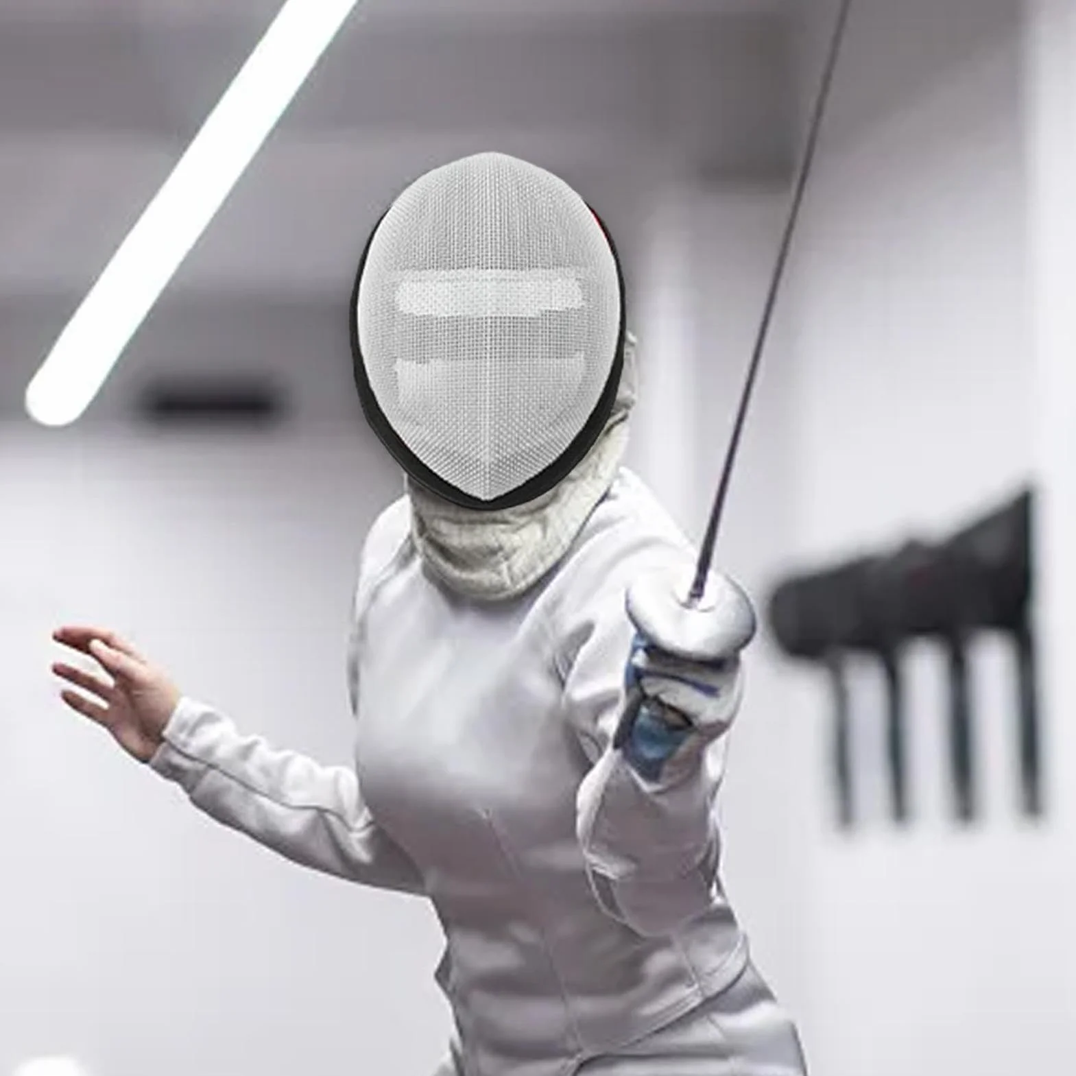 Casque d'Escrime - Masque Sûr, Équipement Solide et Respirant pour les Athlètes