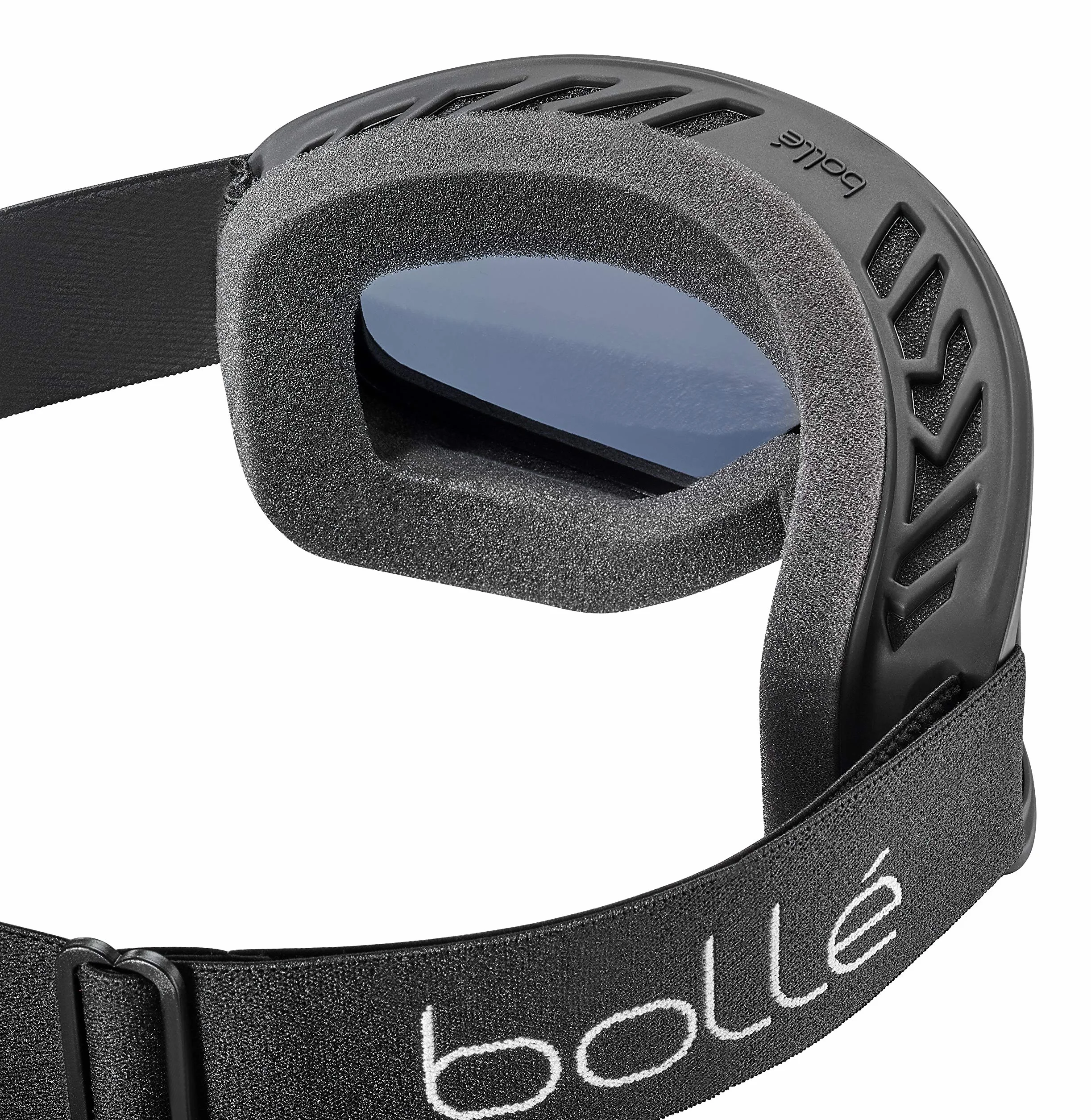 Bollé - Lunettes de ski FREEZE & PLUS Noir mat vision optimale, protection anti-buée et anti-rayures, double écran, cadre ventilé