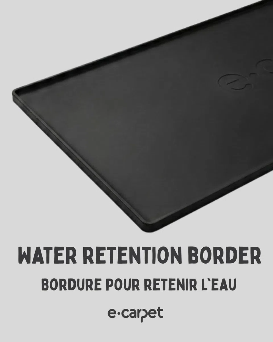 Tapis de Protection Sol pour Trottinette Électrique | Silicone Étanche, Bordure Rétention d'Eau, Ignifuge, Compatible Tous Modèles