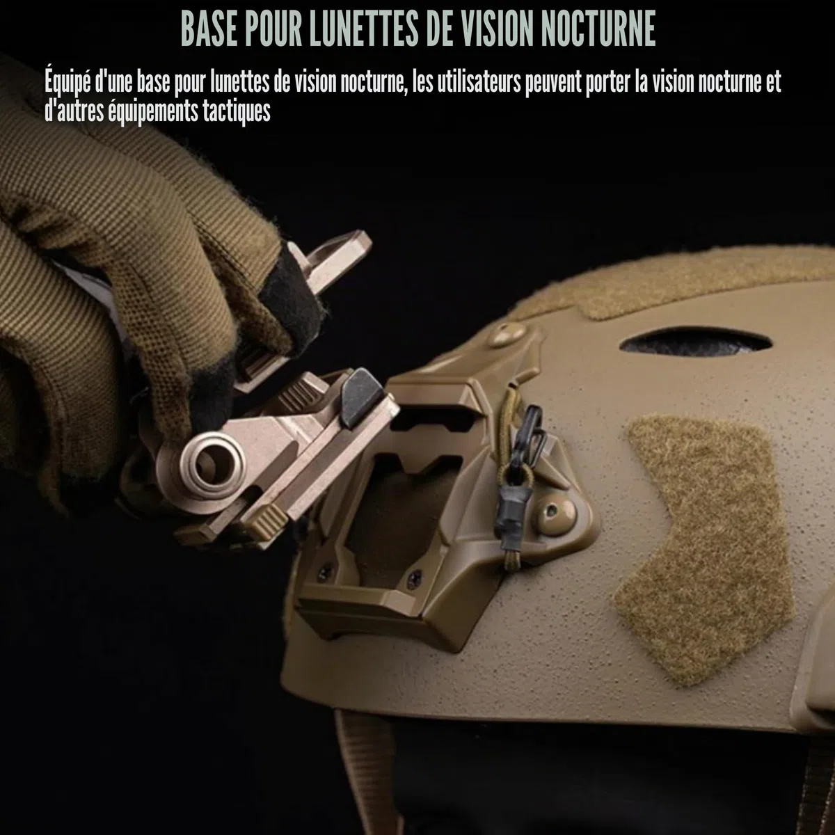 Casque Tactique Fast SF High Cut, Version sablée, Fentes pour Sangles de Casque, Trous de Connexion pour Masque de réserve, Casques Airsoft CS Game