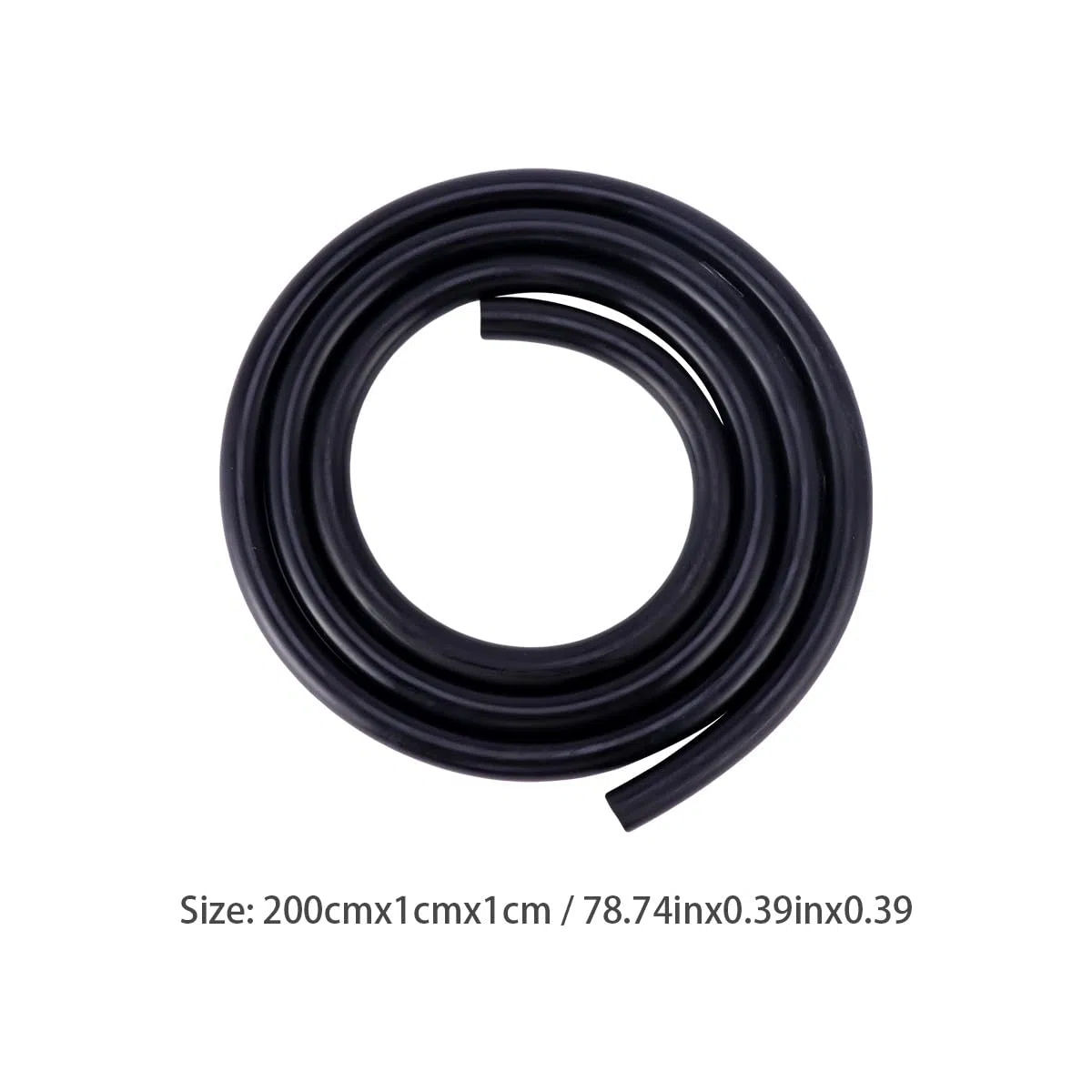 Accessoire Léger sous-Marine en de Latex Noir Chasse Naturel, Tube Élastique de 3x16 Mm de Pêche