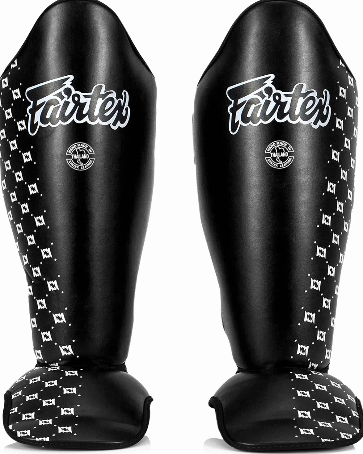 Fairtex SP5 Protège-Tibias de Muay thaï pour Homme, Femme, Enfant | Les protège-Tibias sont de qualité supérieure, légers et durables | Protection étendue pour éviter Les attelles tibiales Pendant