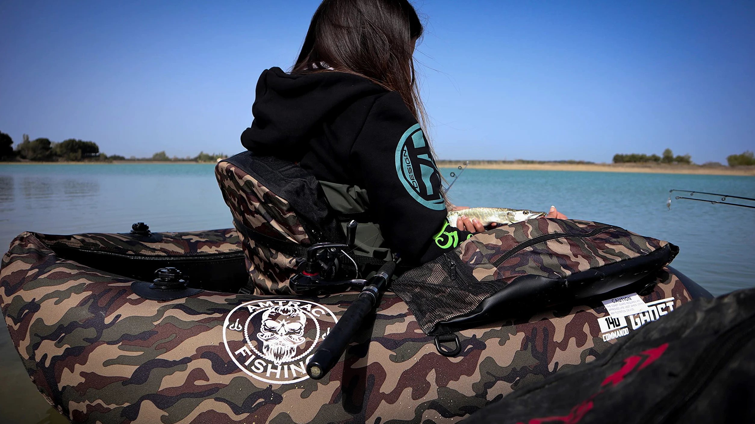 Float Tube Ghost 140 - Commando Camo