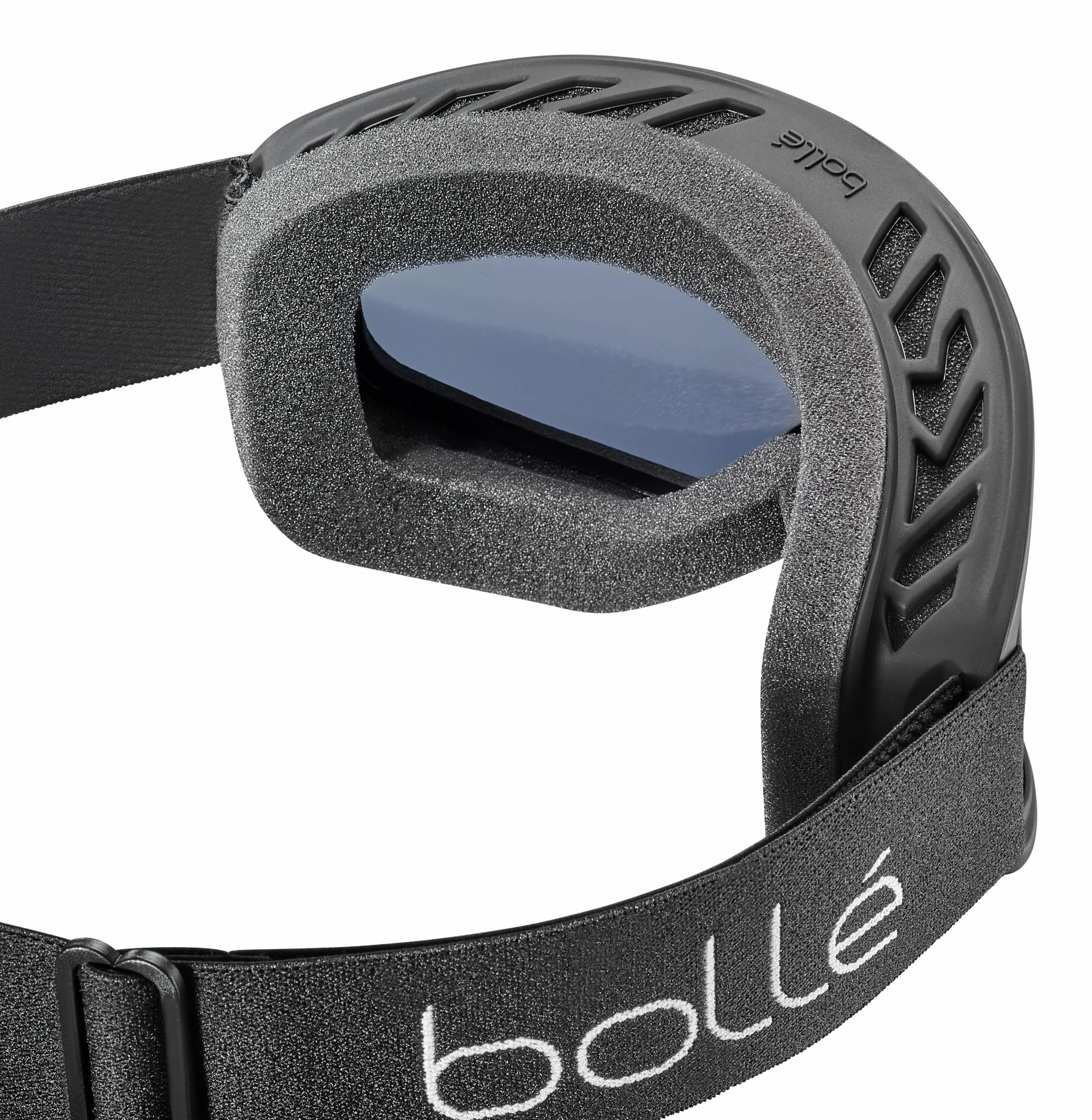 Bollé - Lunettes de ski FREEZE & PLUS Noir mat vision optimale, protection anti-buée et anti-rayures, double écran, cadre ventilé