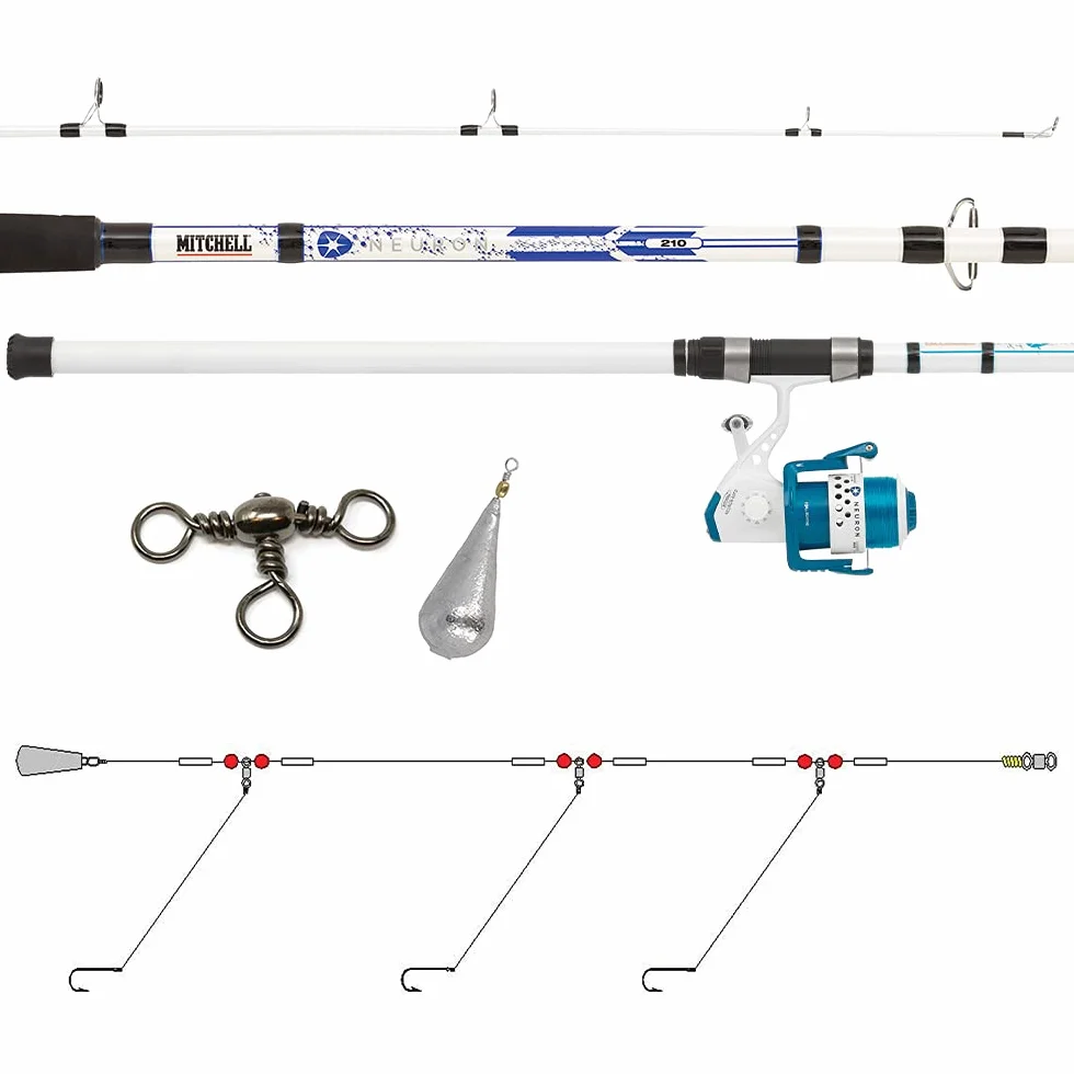 Mitchell Neuron Combo, Fishing Rod and Reel Combo, Spinning Combos, Sea - Boat Fishing