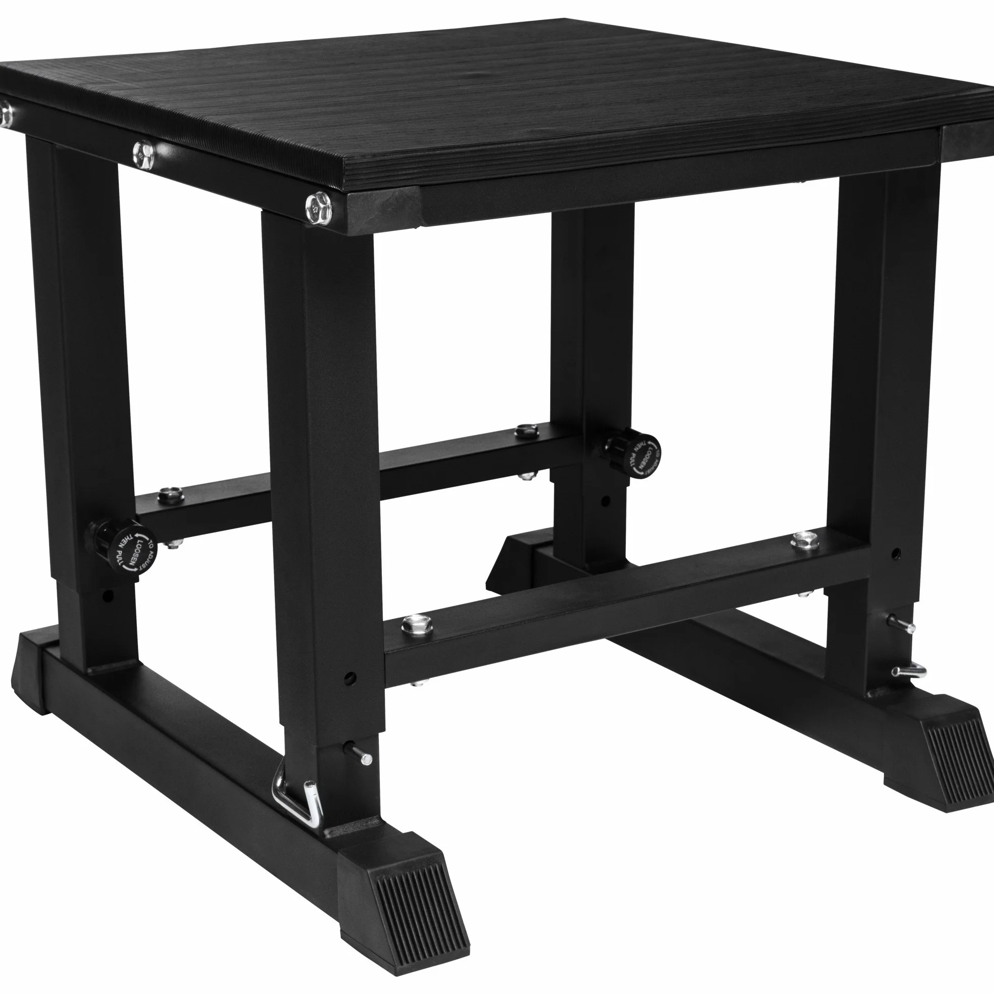 Gorilla Sports Plyobox Noir Réglable