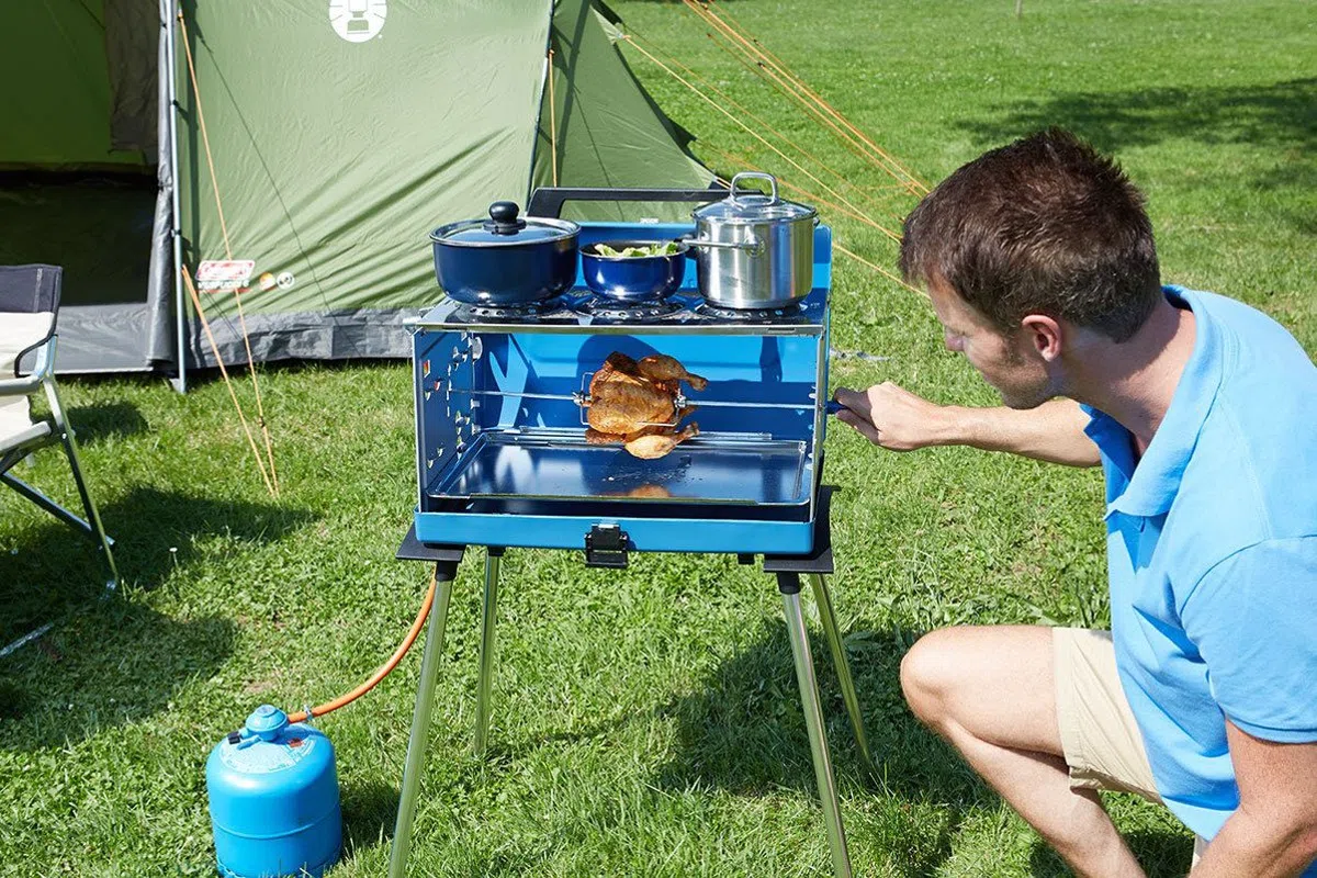 CAMPINGAZ Camping gaz Barbecue 200 SGR, Bleu/Argent