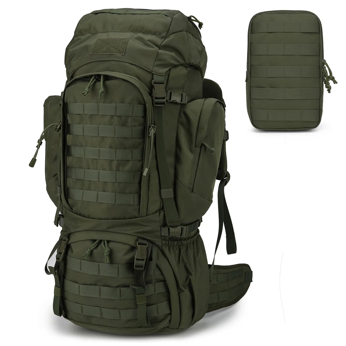 Mardingtop 60L Sacs à Dos de Trekking Tactiques pour Adultes Sac à Dos Sacs à Dos et Accessoires de randonnée en Plein air