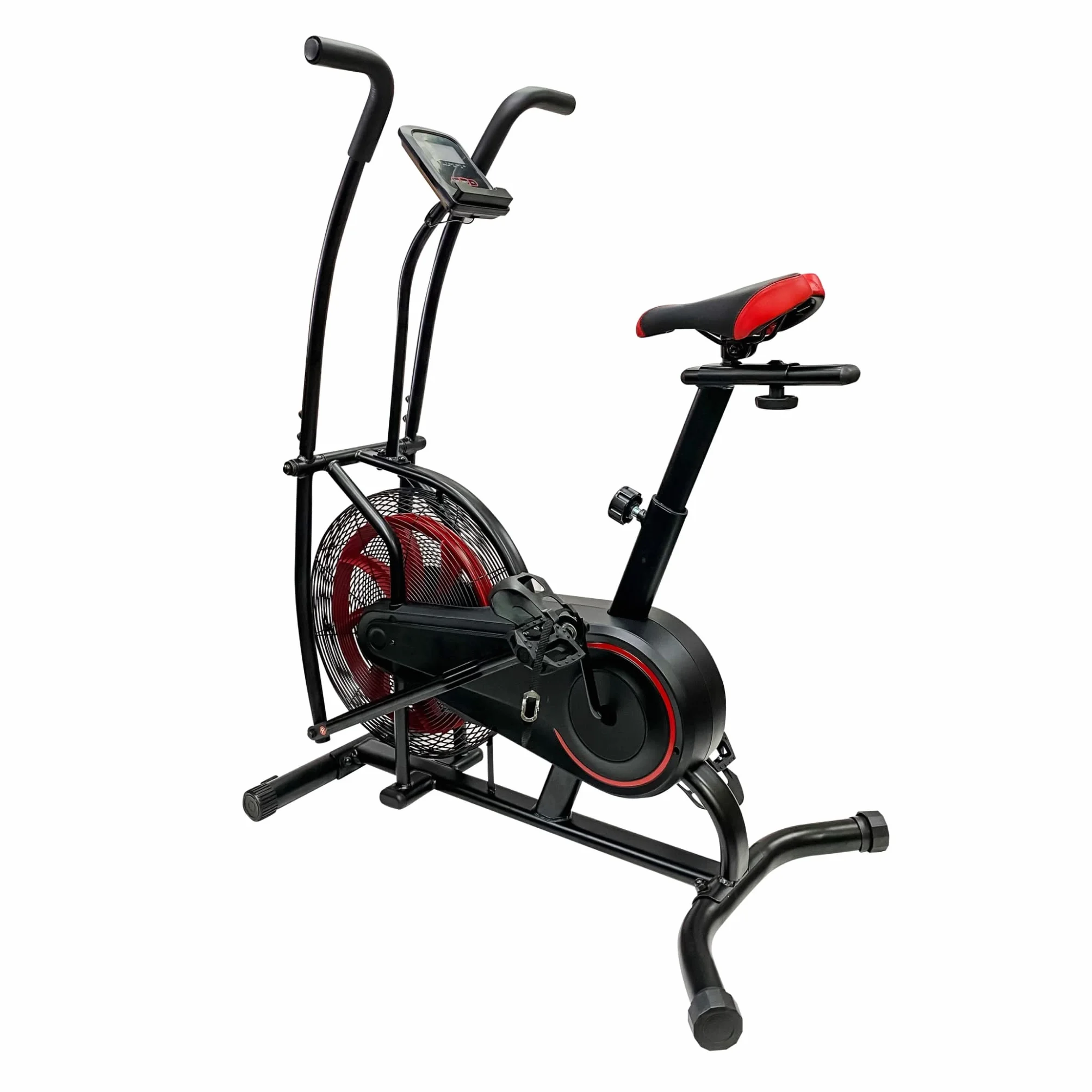 Ultrasport home trainer vélo de fitness ordinateur entraînement capteurs pouls résistance réglable 8 niveaux