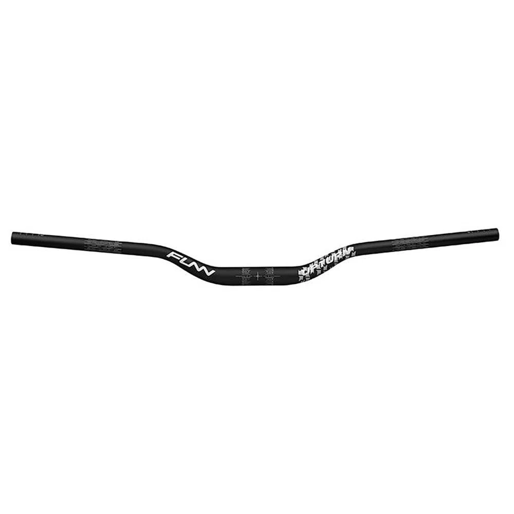 Funn Upturn Guidon de VTT à haute élévation avec collier de serrage de 31,8 mm et largeur de 785 mm, guidon en alliage léger et durable pour vélo MTB et BMX, élévation de 55 mm (Noir)