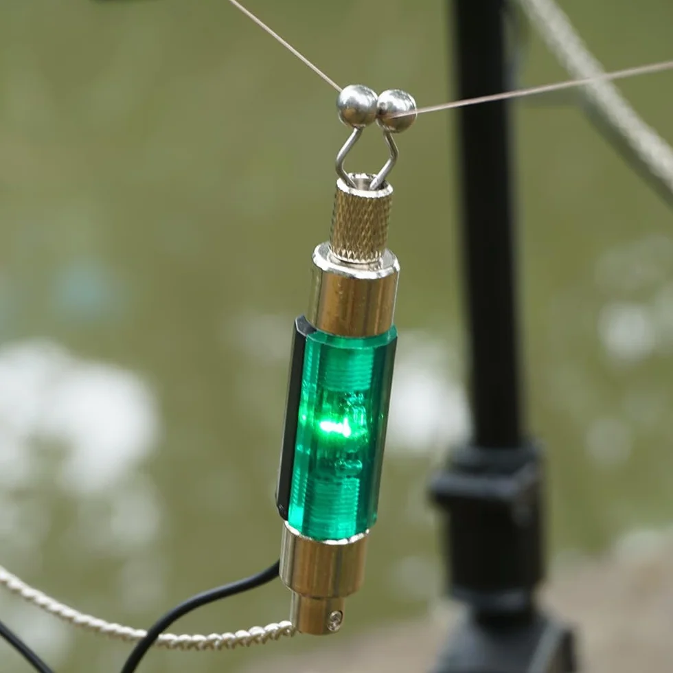 Alarme de pêche à la Carpe et échangistes réglés LED Bleue B14A