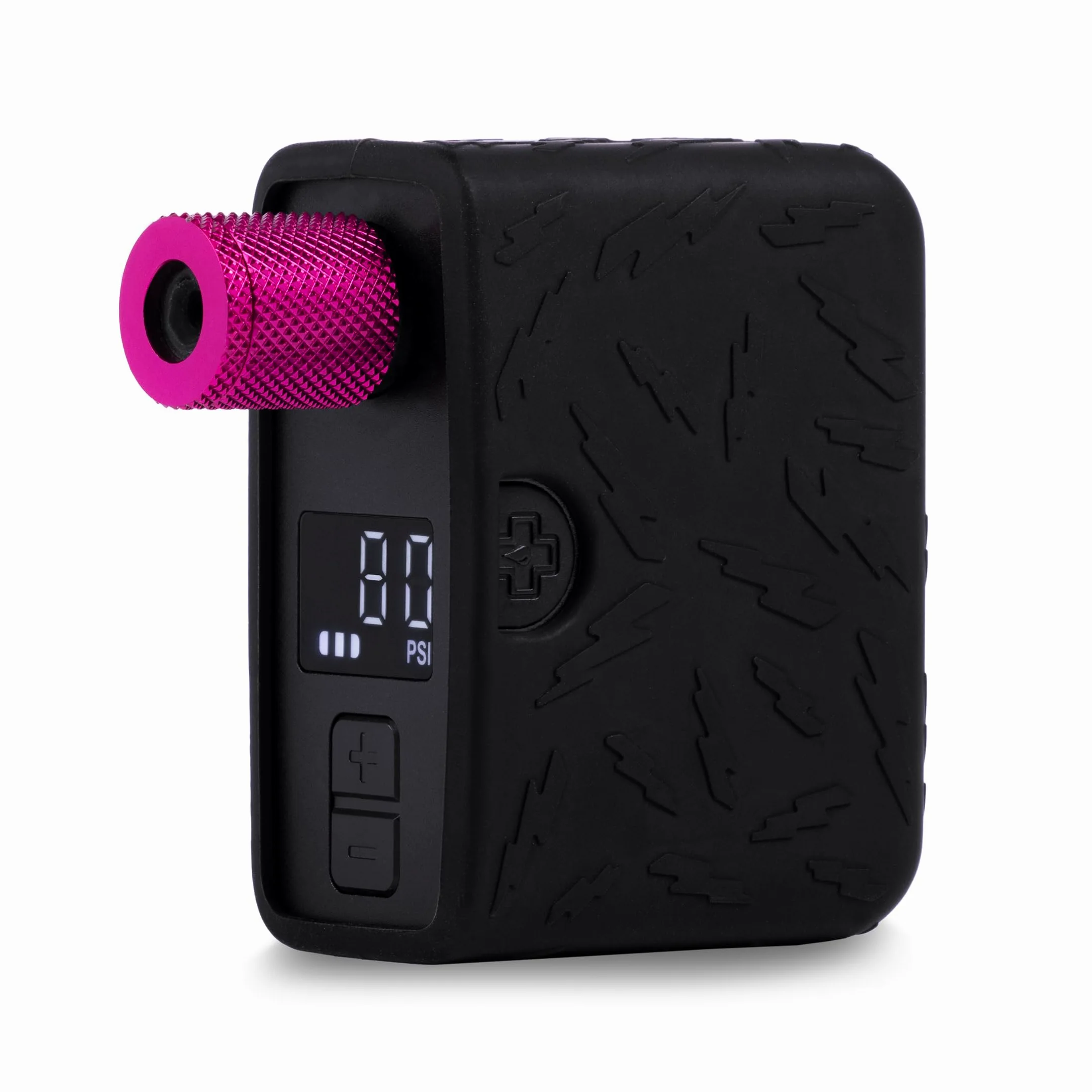 Muc-Off AirMach Mini Gonfleur Électrique Pro – Pompe Digitale Portable avec Écran LED et Batterie USB-C