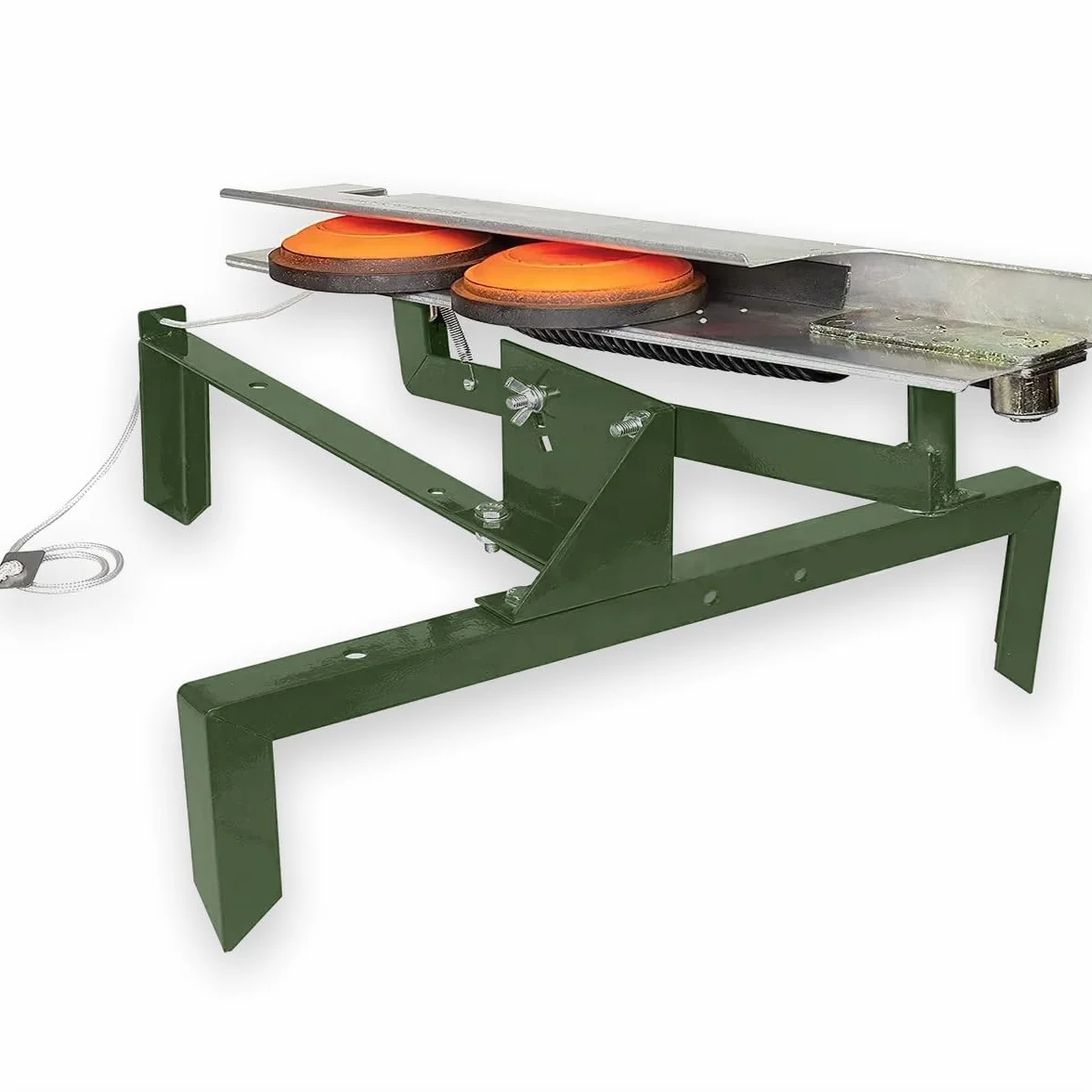 Trimax Lanceur de plats double (corde) | Lanceur d'objectifs en argile. Lance corde.