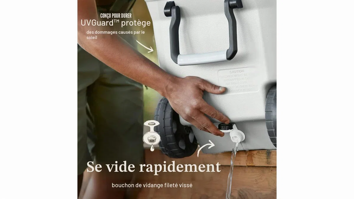 COLEMAN ATL Refroidisseur 100QT WHL 5863 Marine C1