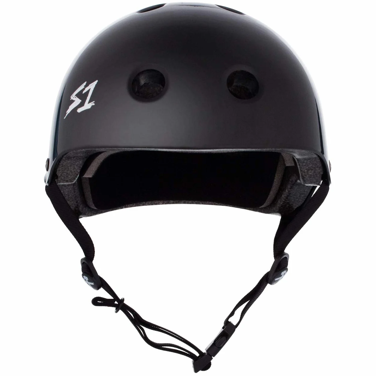 S1 Lifer Casque Noir brillant