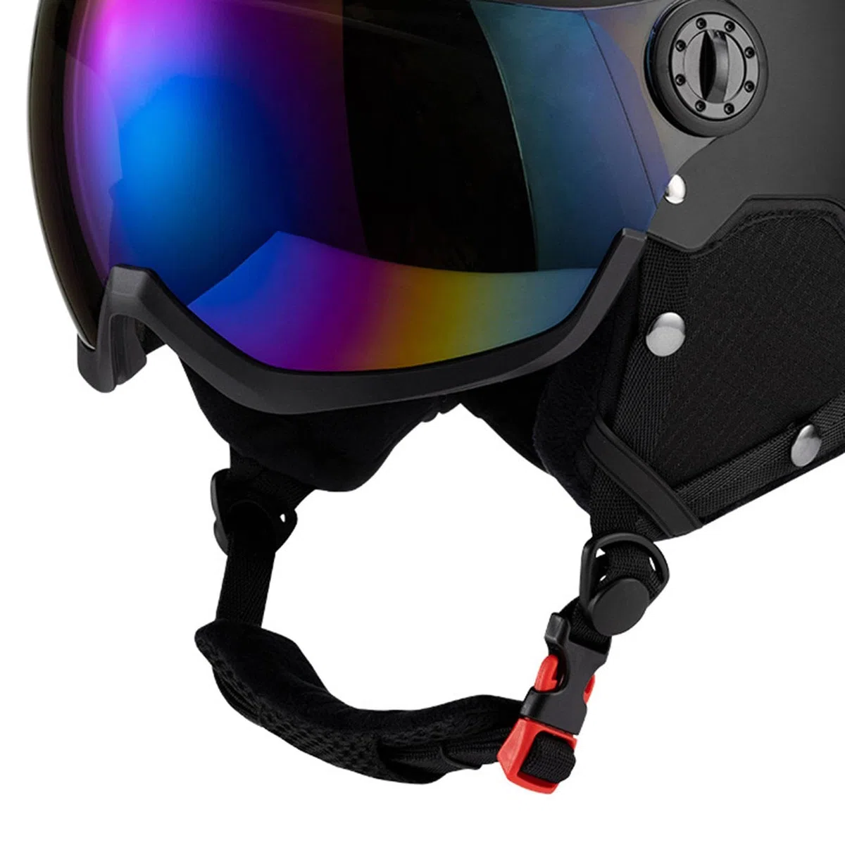 Harilla Casque de Skateboard, Casque de Snowboard avec Lunettes de Ski, Casque de Ski, Casque de Neige pour Sports d'hiver, Hommes et Femmes