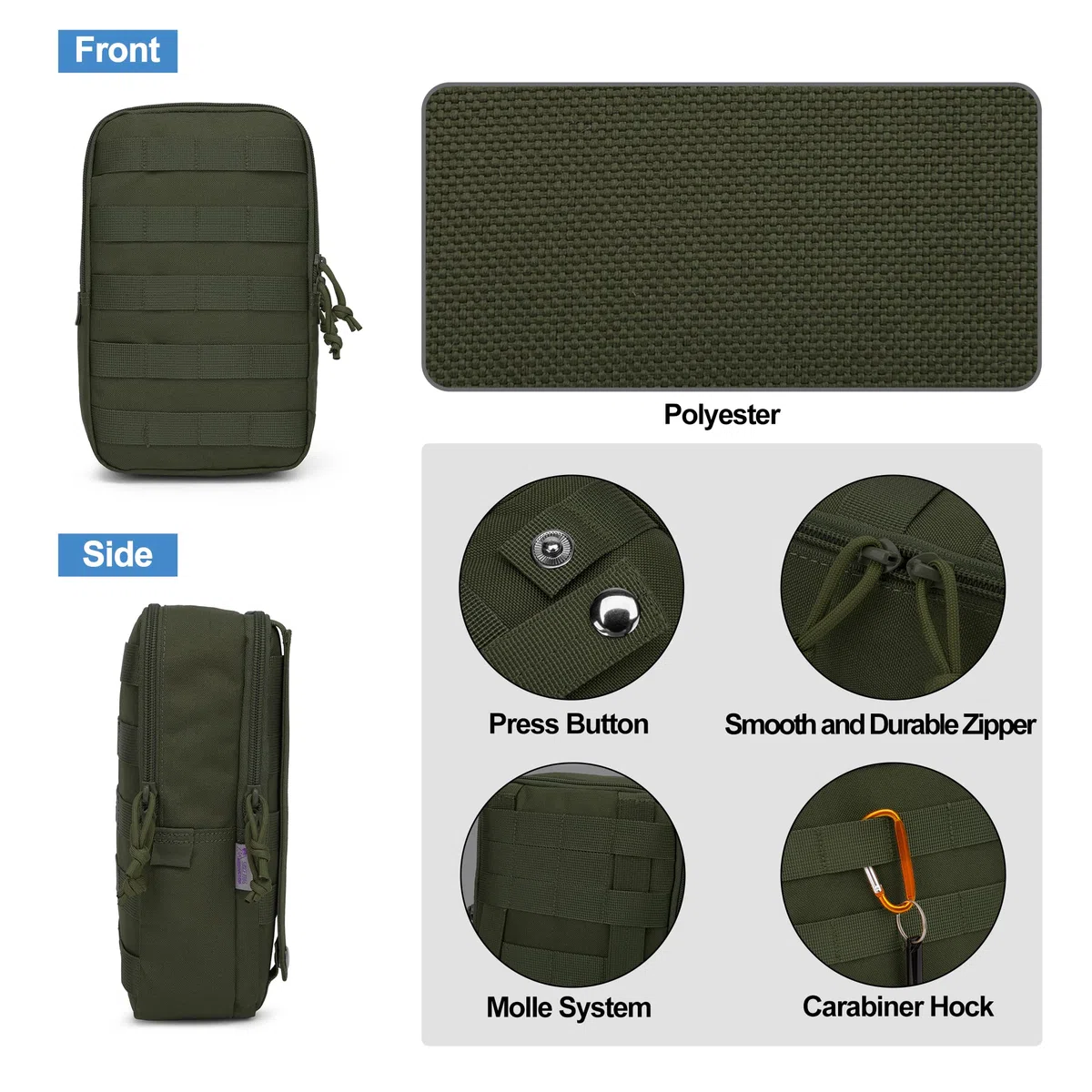 Mardingtop 60L Sacs à Dos de Trekking Tactiques pour Adultes Sac à Dos Sacs à Dos et Accessoires de randonnée en Plein air