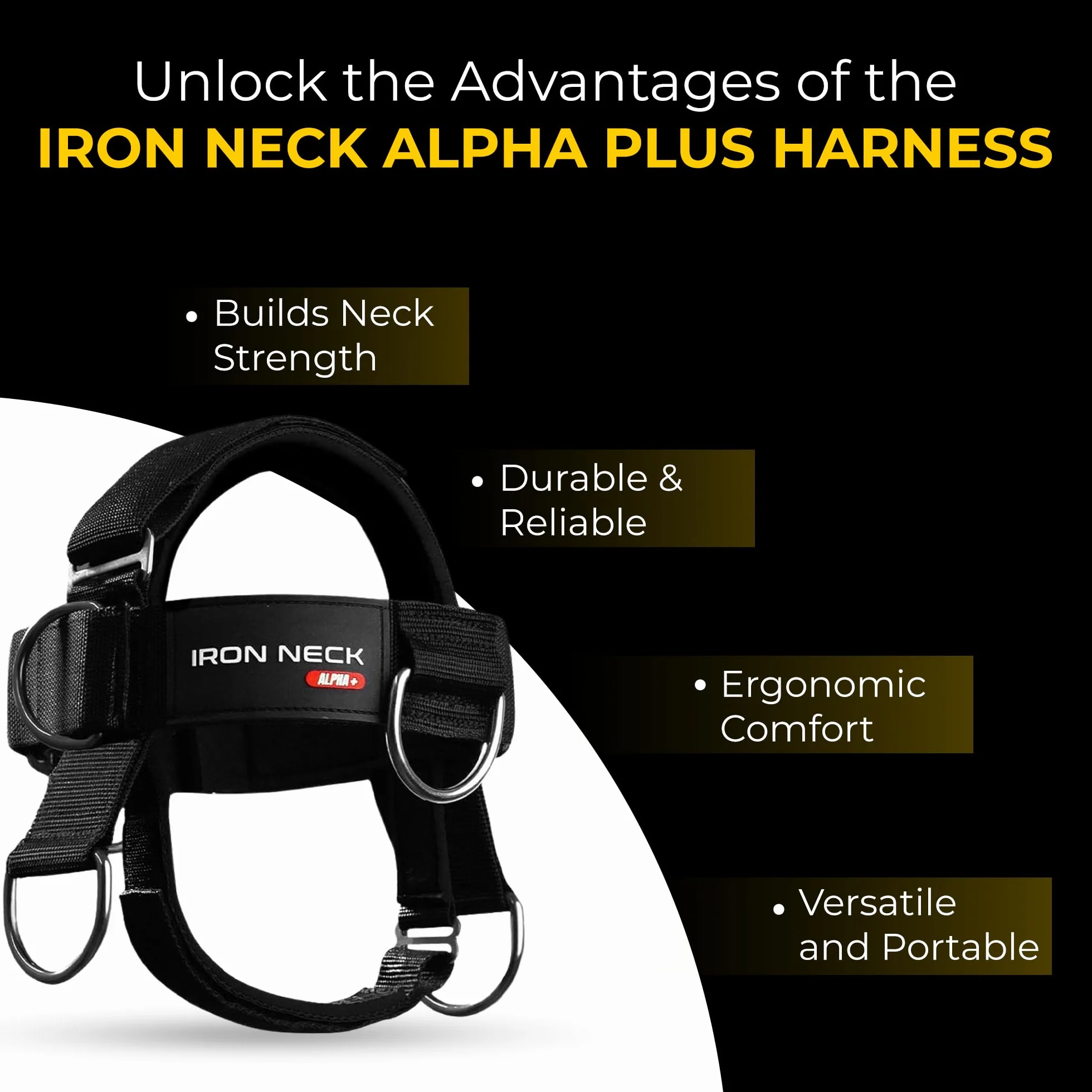 Iron Neck Harnais Alpha Plus