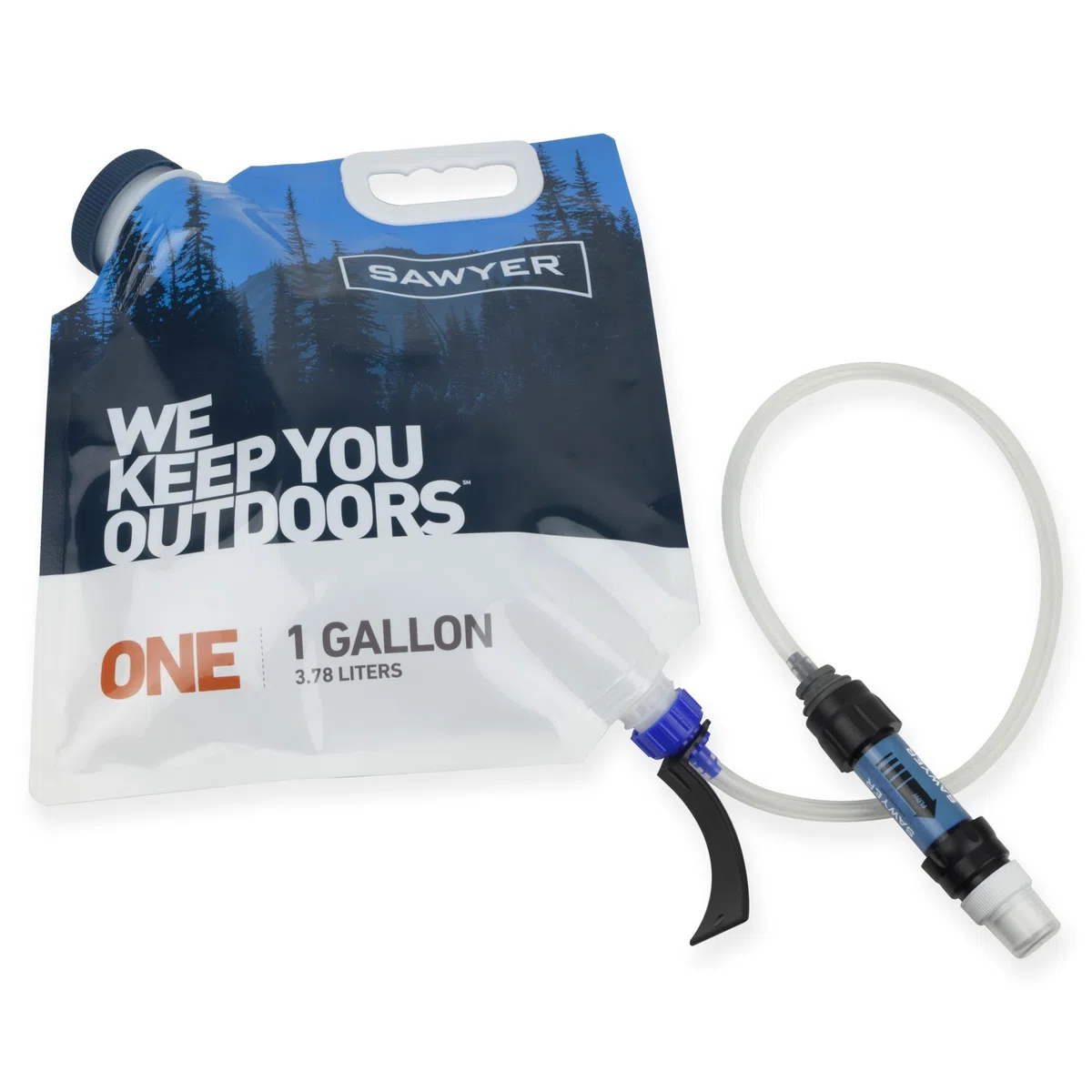 Sawyer Products - Filtre d'eau pour randonnée, accessoire camping, trekking (Sawyer Gravity Waterfilter System SP160)