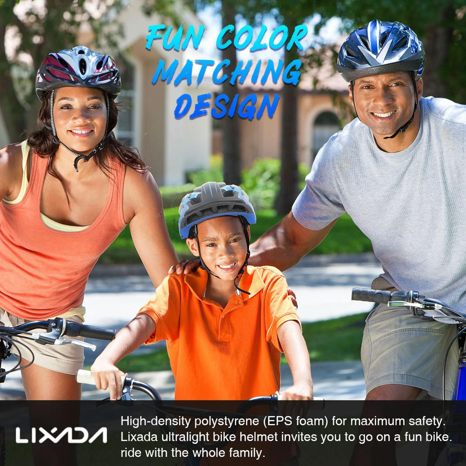 Lixada Casque Intégral Détachable Enfants Vélo Sécurité Sportive Skateboarding Roller