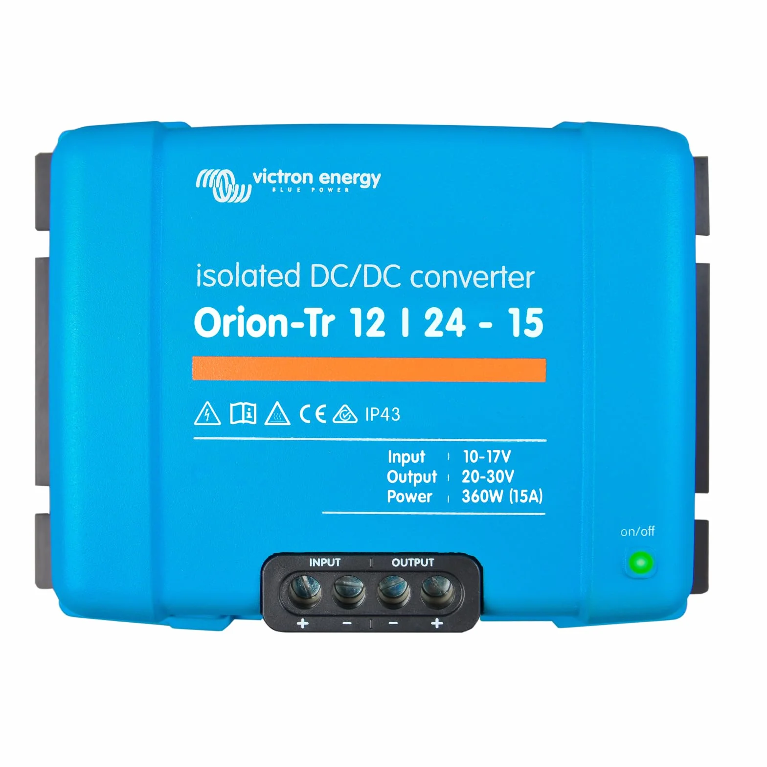 Victron Energy Orion TR IP43 12/24 V 15 A 360 W Convertisseur CC-CC, Isolé