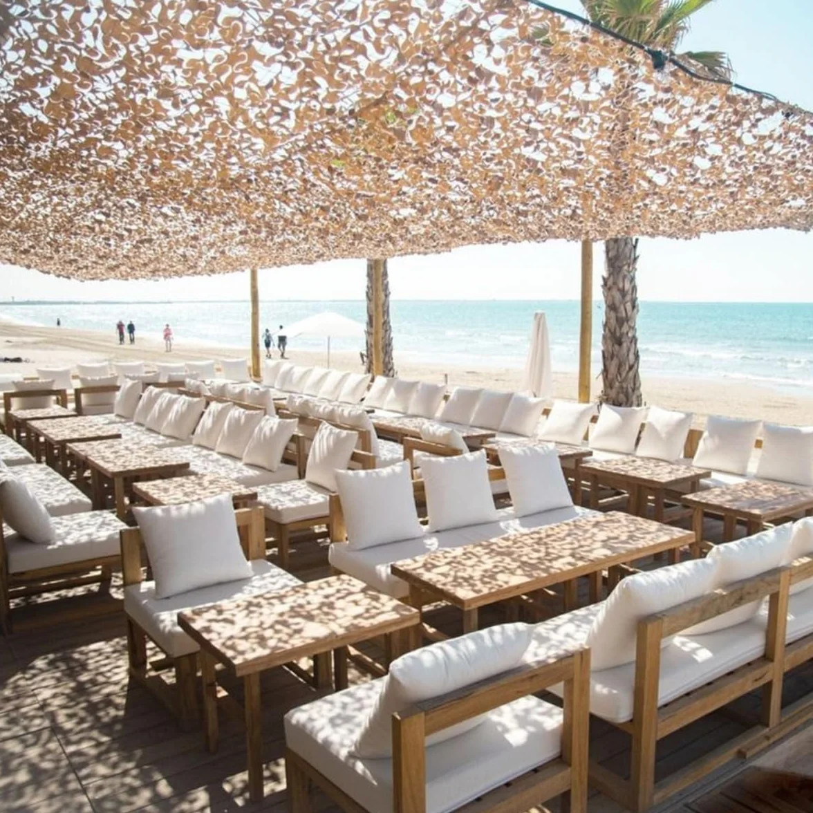 Filet de Camouflage Sable - Filet d’Ombrage Extérieur Résistant - Haut de Gamme - Protection Solaire & Voile d'Ombrage Anti-UV - Différentes Tailles, Formes et Couleurs - Terrasse, Pergola, Jardin