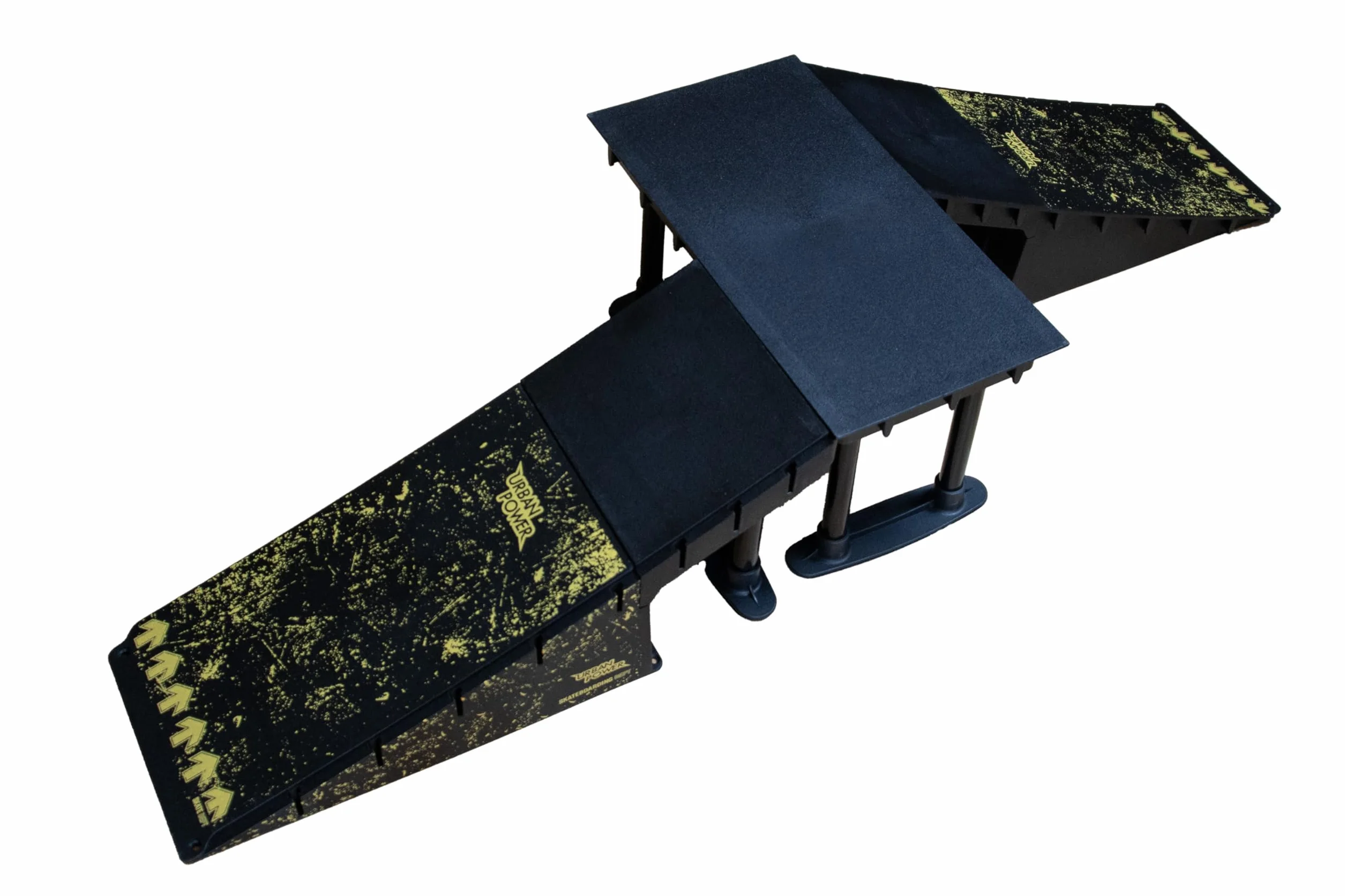Mini Rampes de Skate modulables - 6 configurations - Kit de Skate Petite Taille pour chez Vous