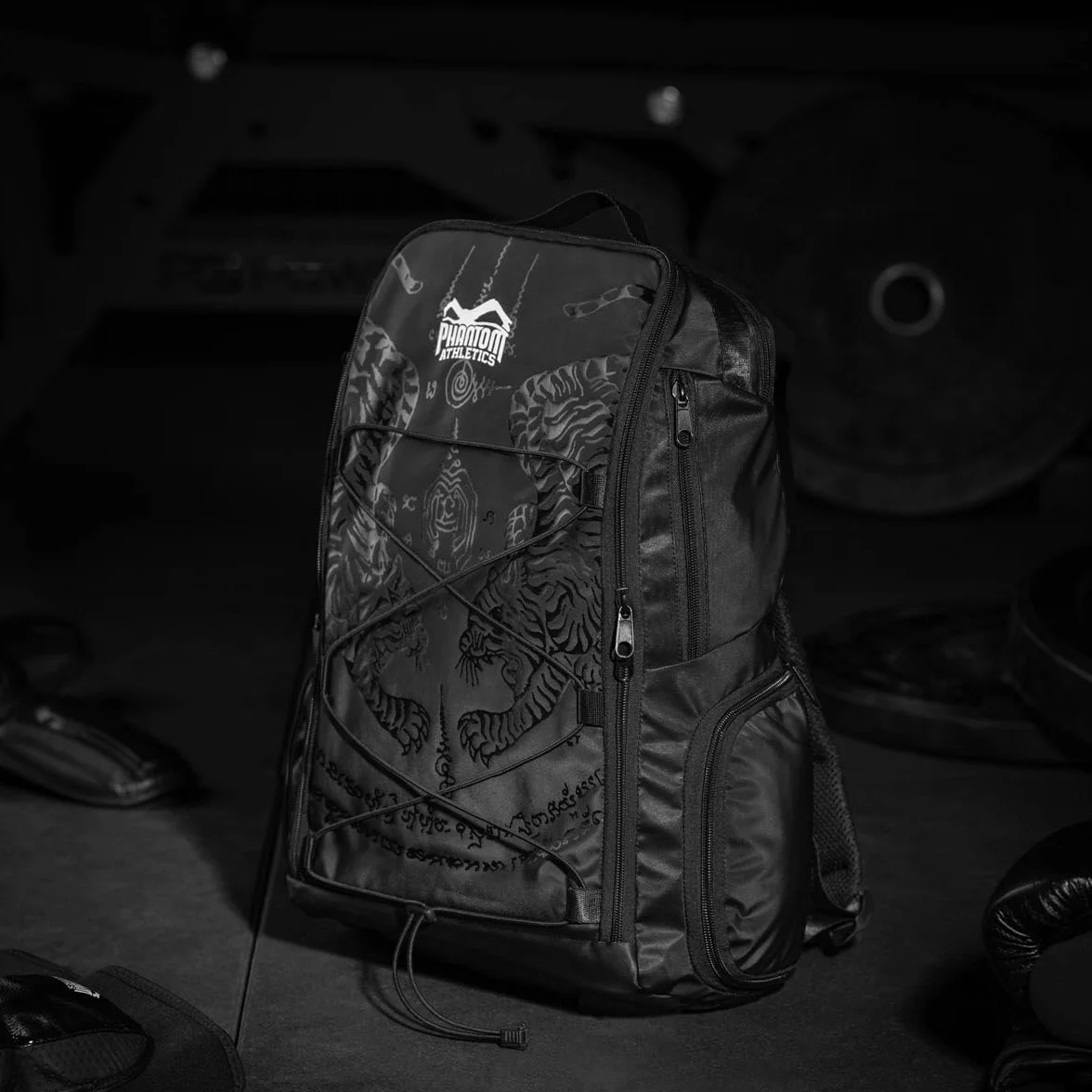 Phantom Athletics Sac à dos pour sports de combat - Entraînement MMA - Pour homme - Noir