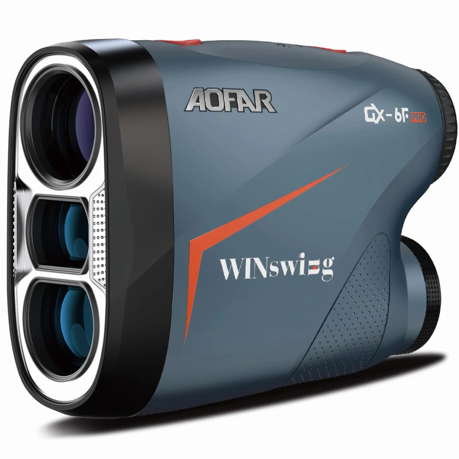 AOFAR GX-6F Pro Télémètre de Golf avec Pente, 600Y, Télémètre à Balayage Continu, Verrouillage des Drapeaux avec Vibration Pulsée pour la compétition, Lecture à 0,2 Seconde, Version Upgradée