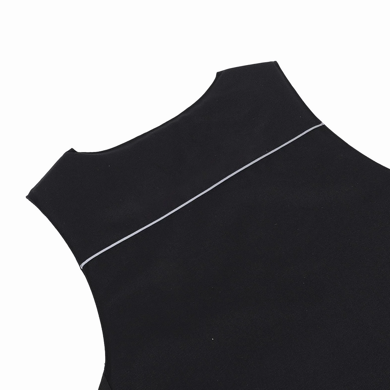Tbest Gilet équestre rembourré en mousse de sécurité absorbant les chocs pour l'équitation, les courses en plein air