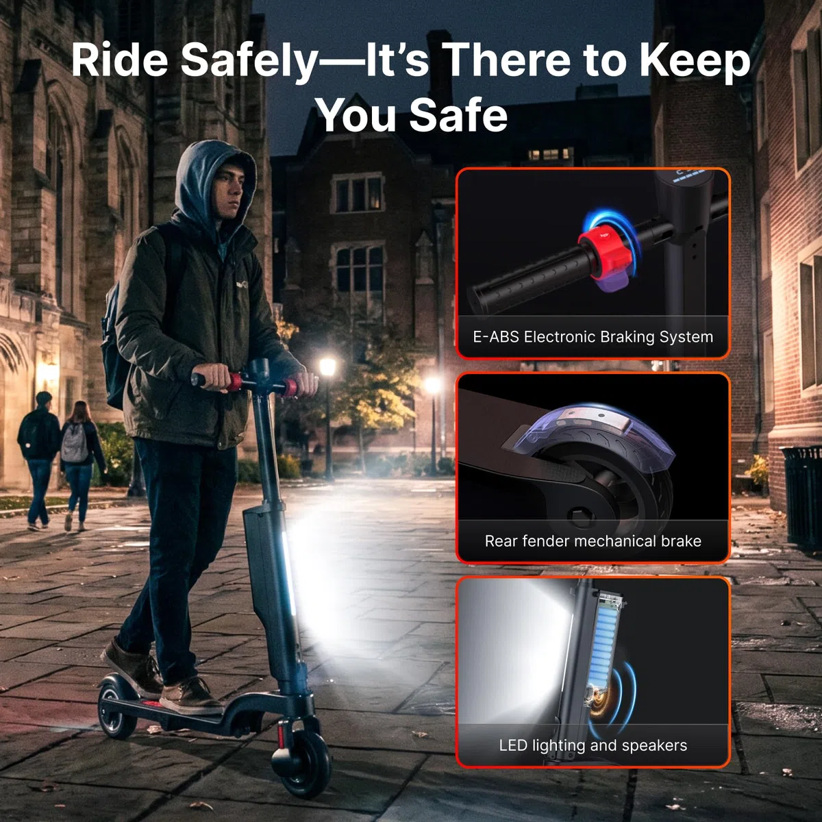 HX X6/X8 Trottinette Électrique Adulte, Batterie Amovible Scooter Électrique Adulte, Moteur 350/500W, 5.5/10" Pouces, Vitesse 25Km/H, Autonomie 15-40Km, Double Freinage,APP